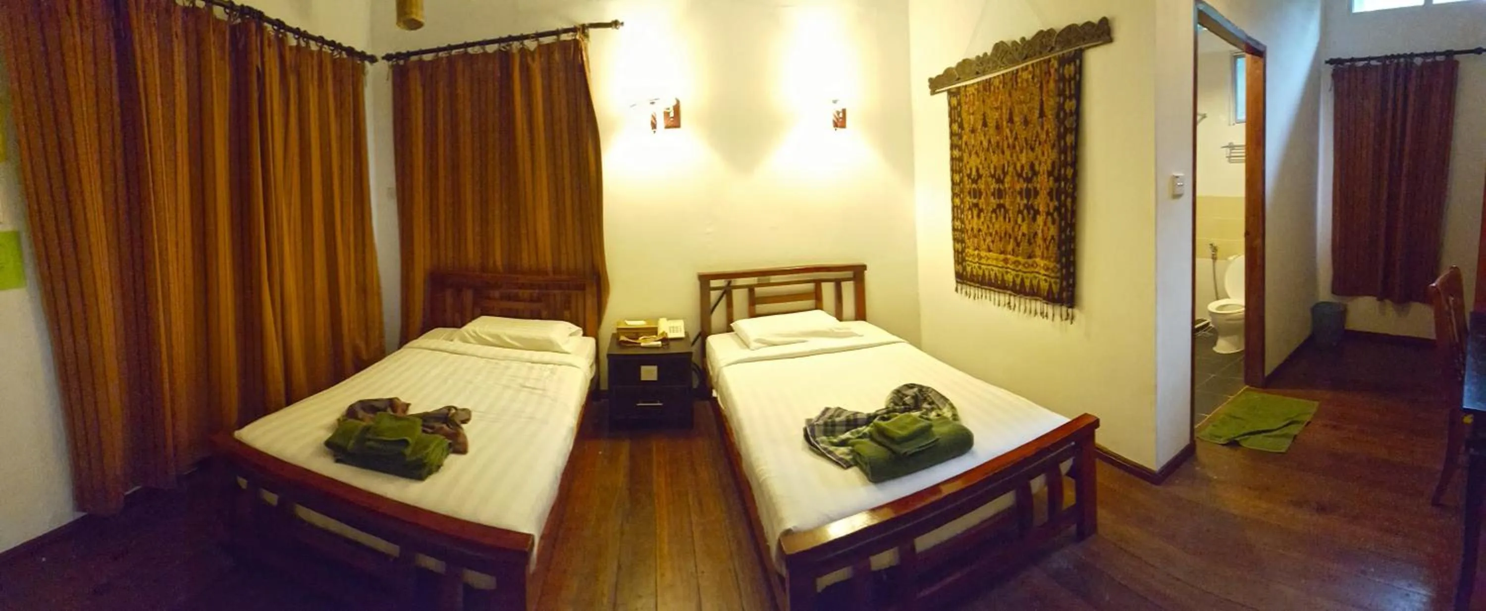 Bedroom, Bed in Borneo Nature Lodge