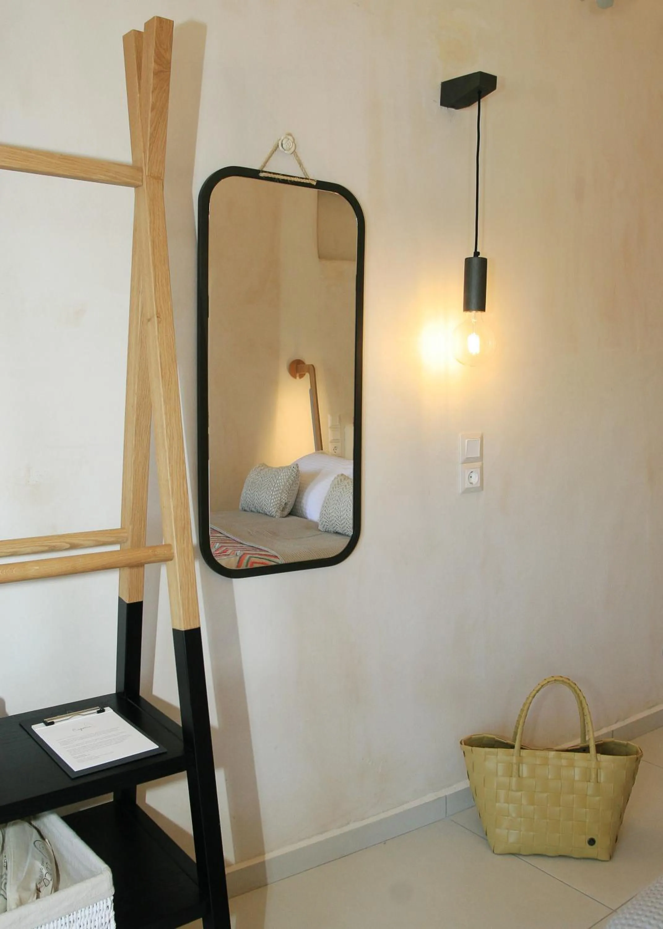 Bedroom in Esperia Luxury Suites