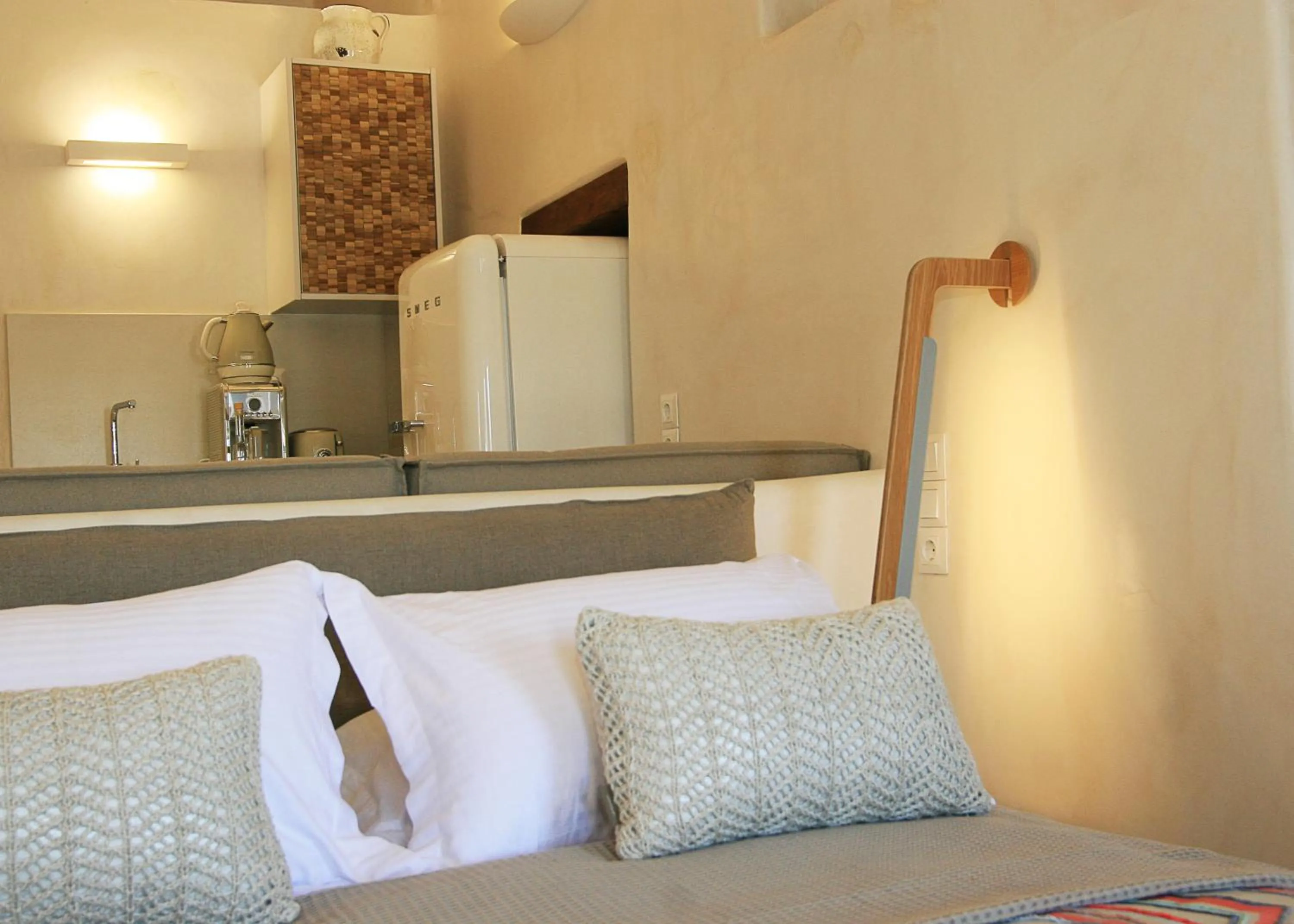 Bedroom in Esperia Luxury Suites