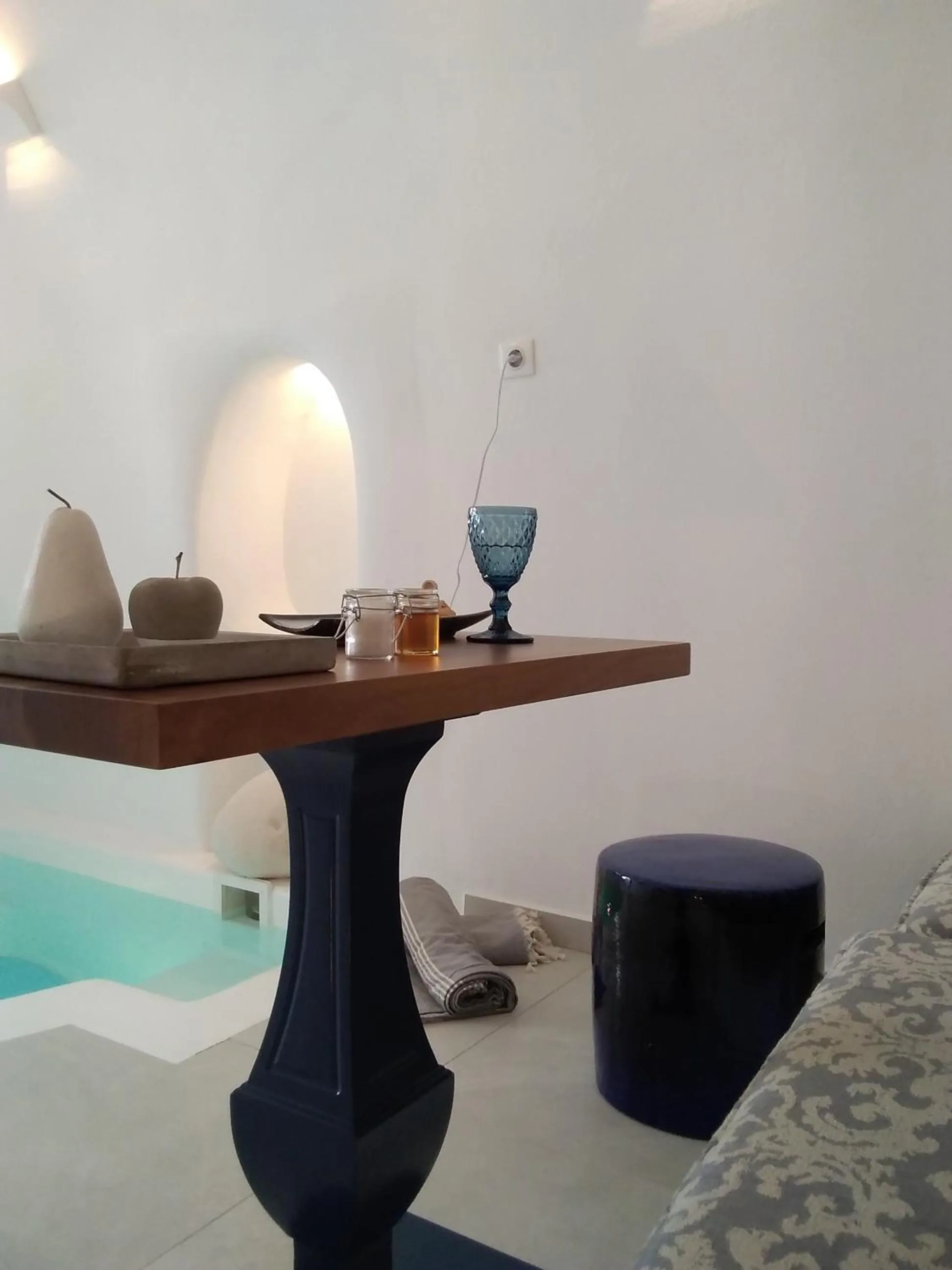 Living room in Esperia Luxury Suites