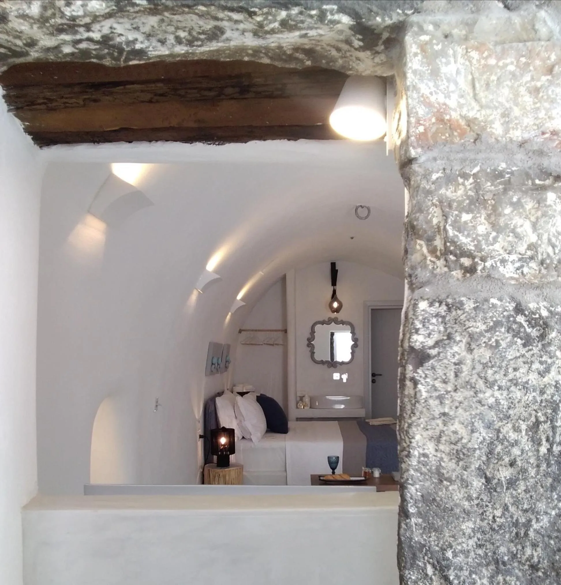 Kitchen or kitchenette in Esperia Luxury Suites