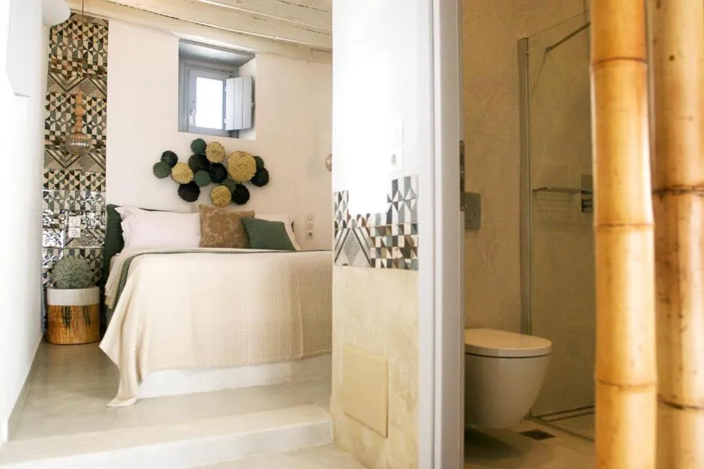 Bedroom in Esperia Luxury Suites