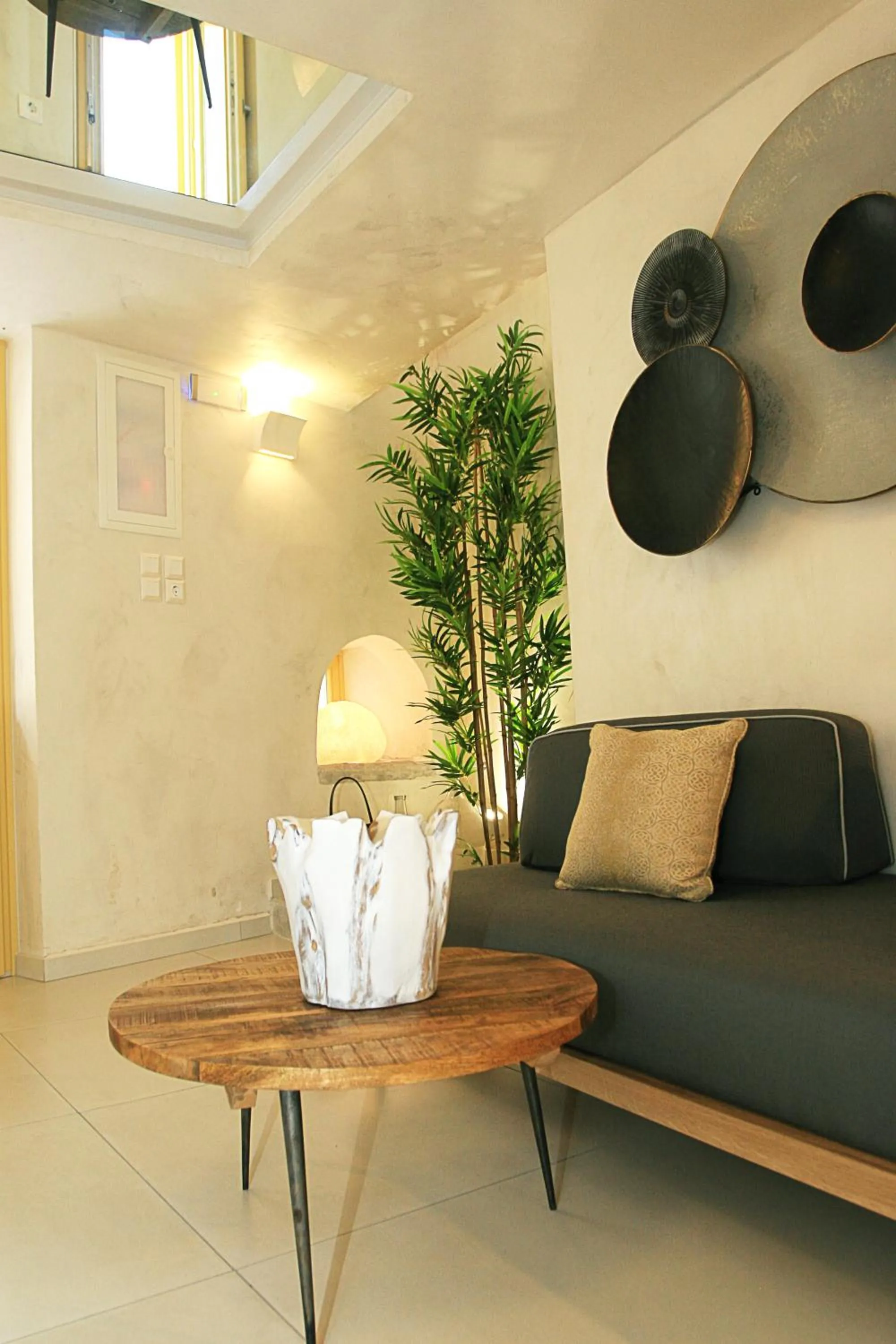 Living room in Esperia Luxury Suites