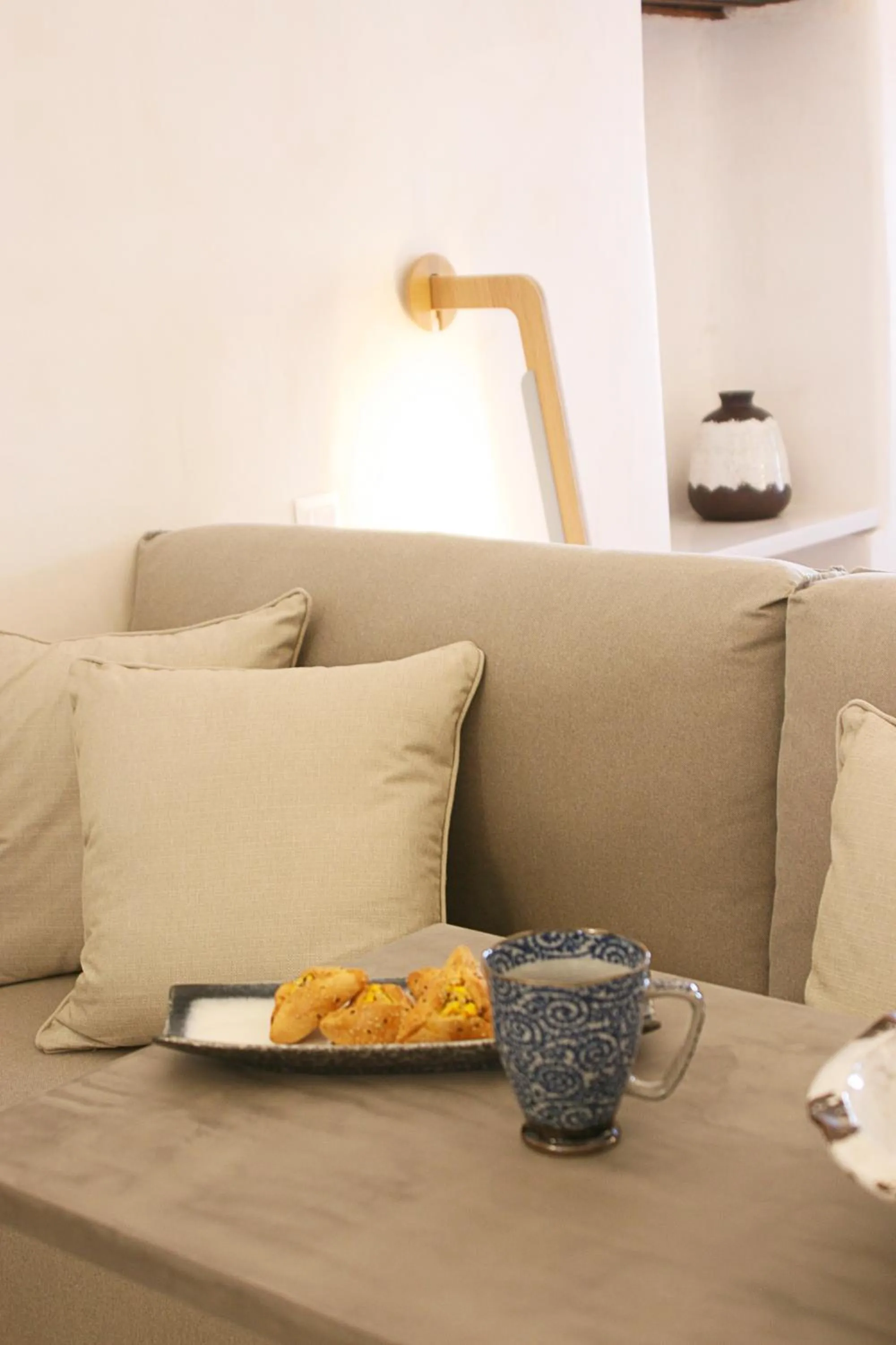 Dining area in Esperia Luxury Suites