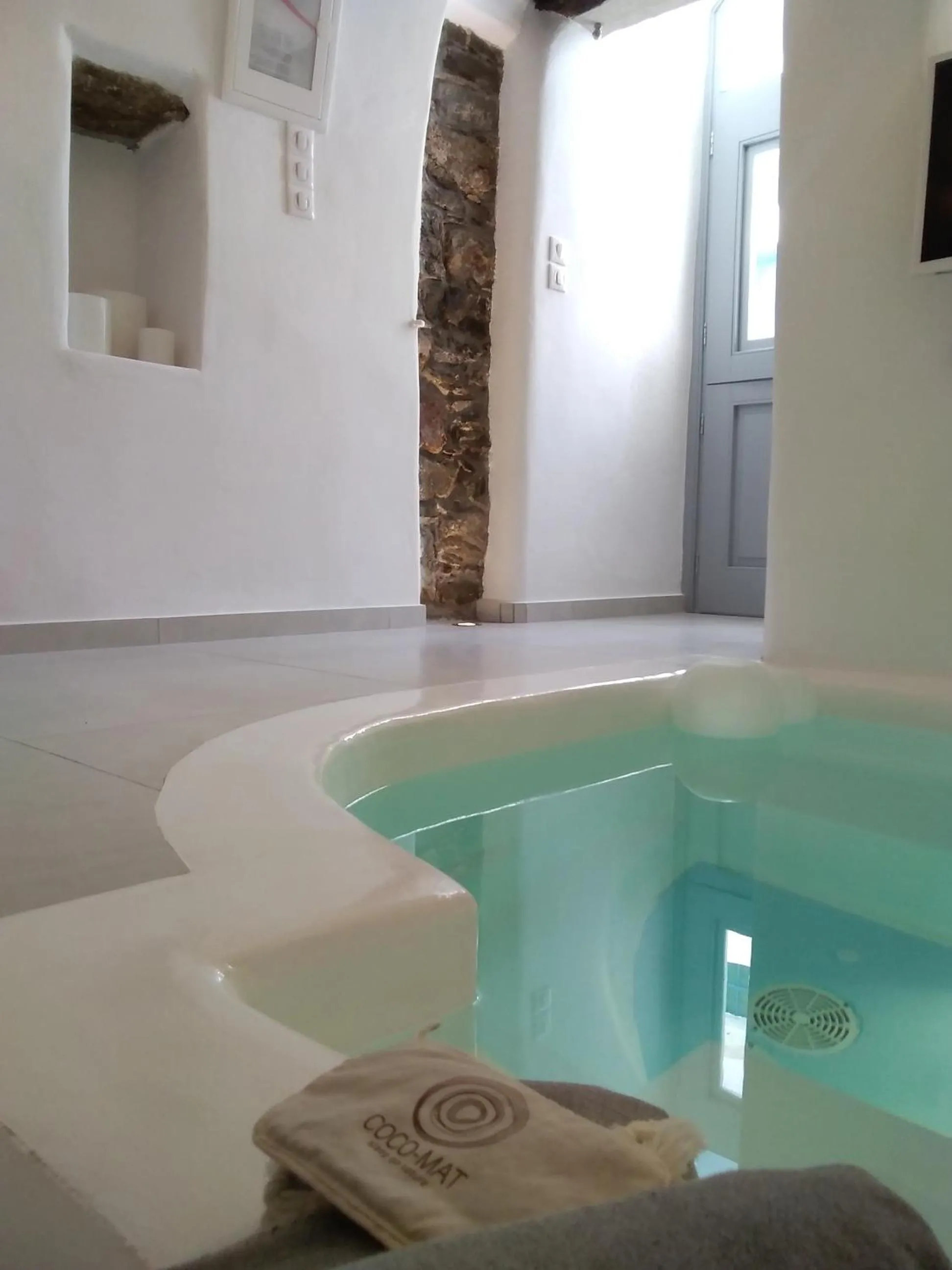 Living room in Esperia Luxury Suites