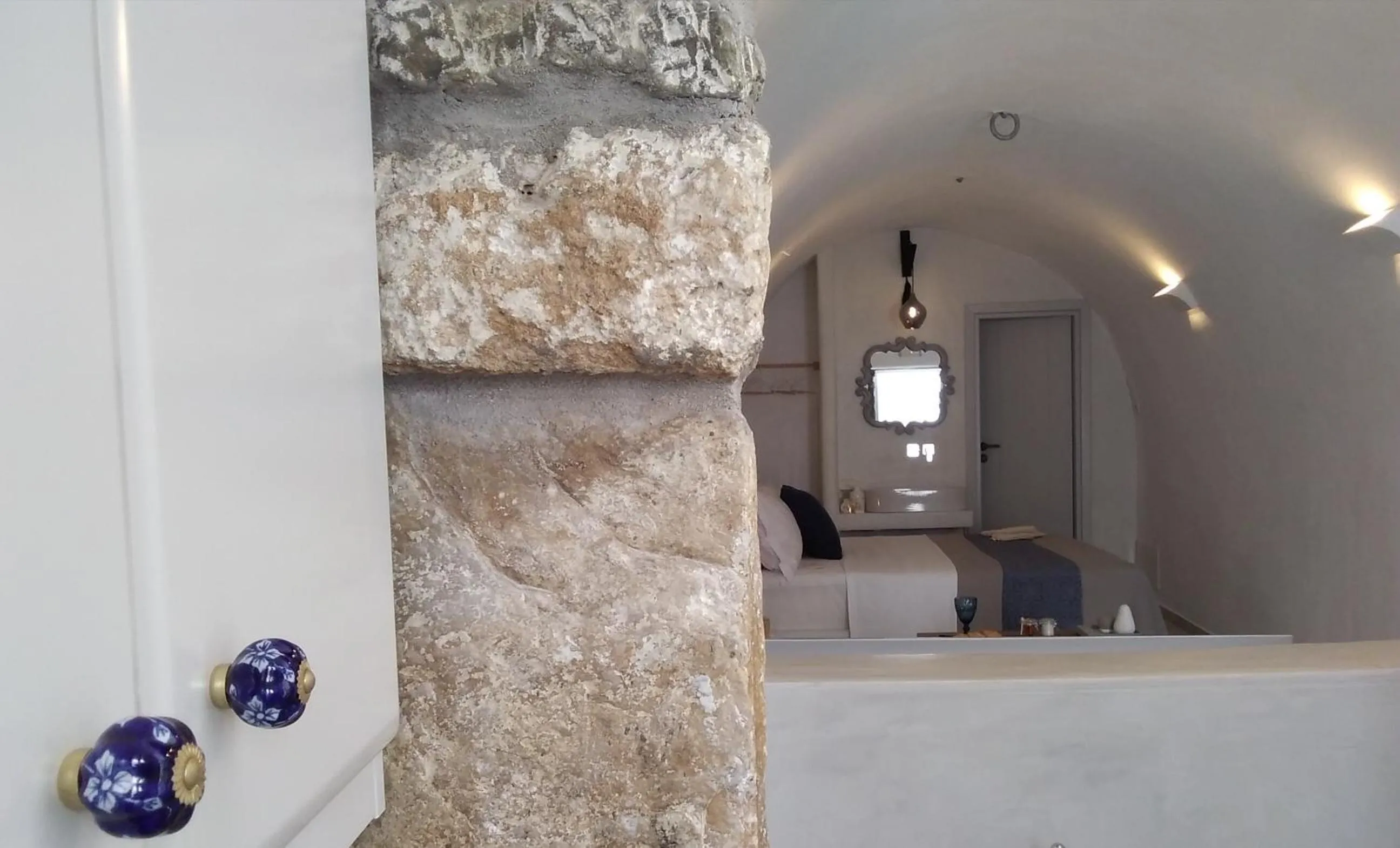 Bedroom in Esperia Luxury Suites