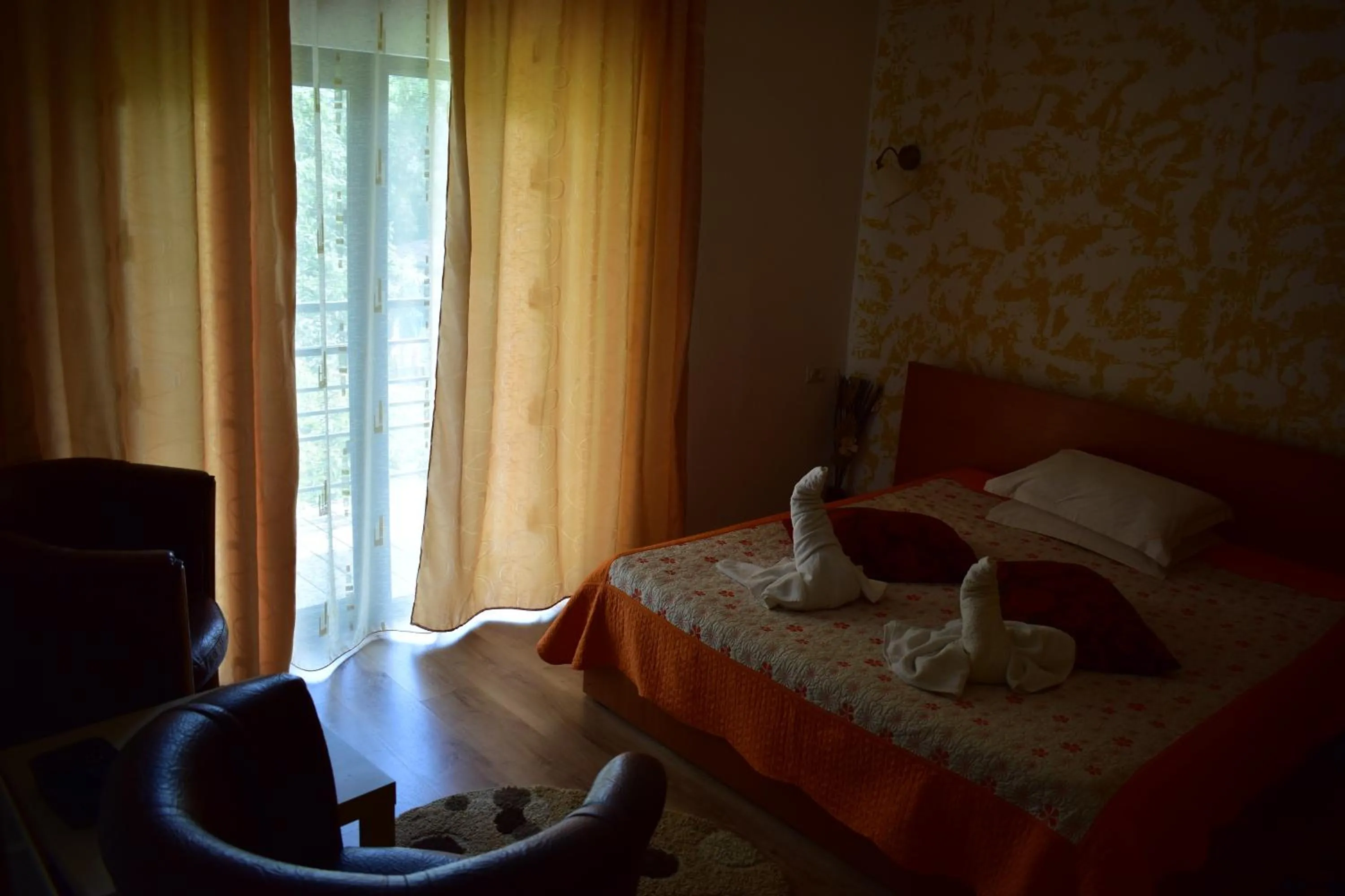 Bed in Vila Tudor Mamaia Nord