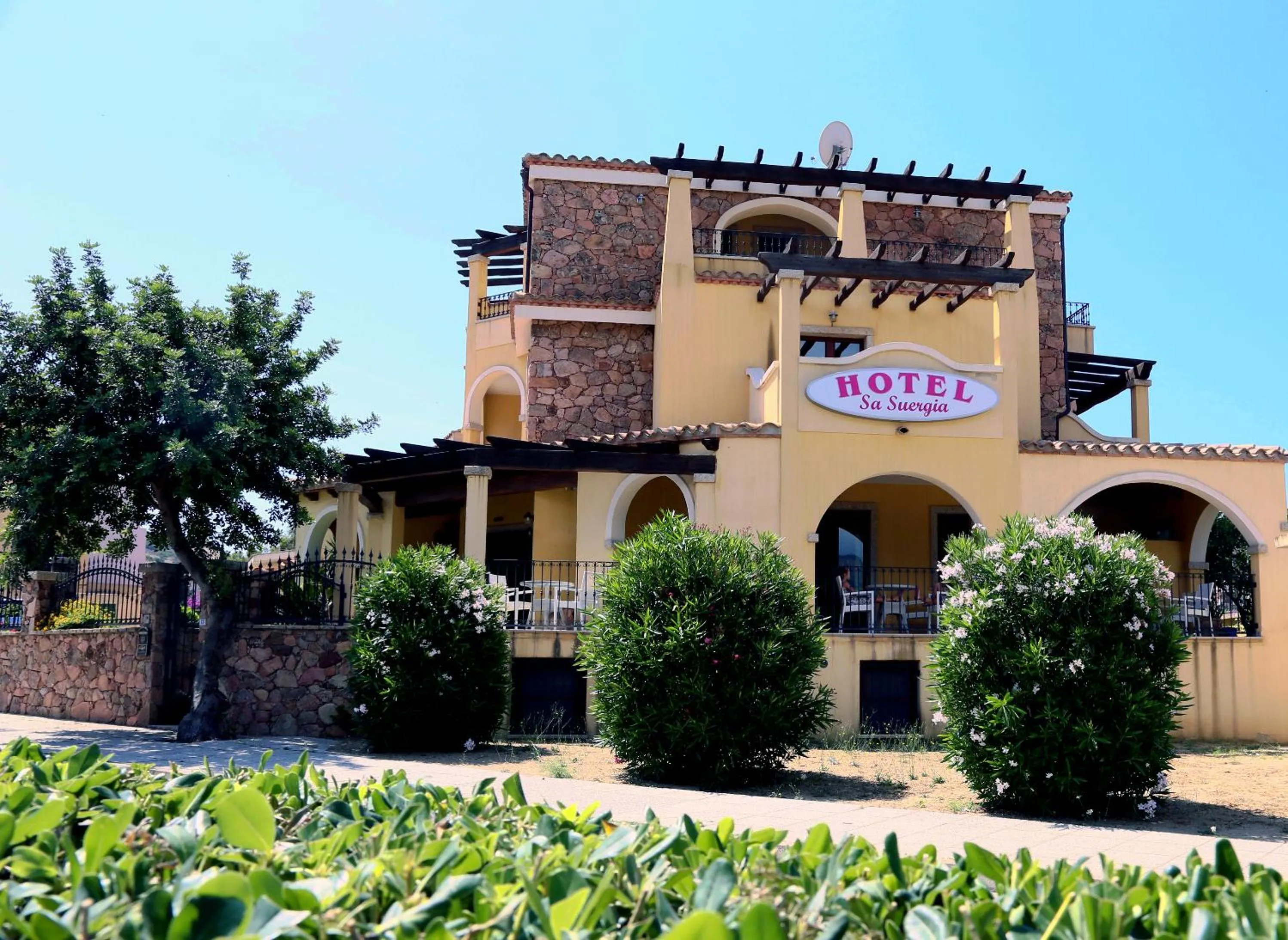 Property building in Hotel Sa Suergia