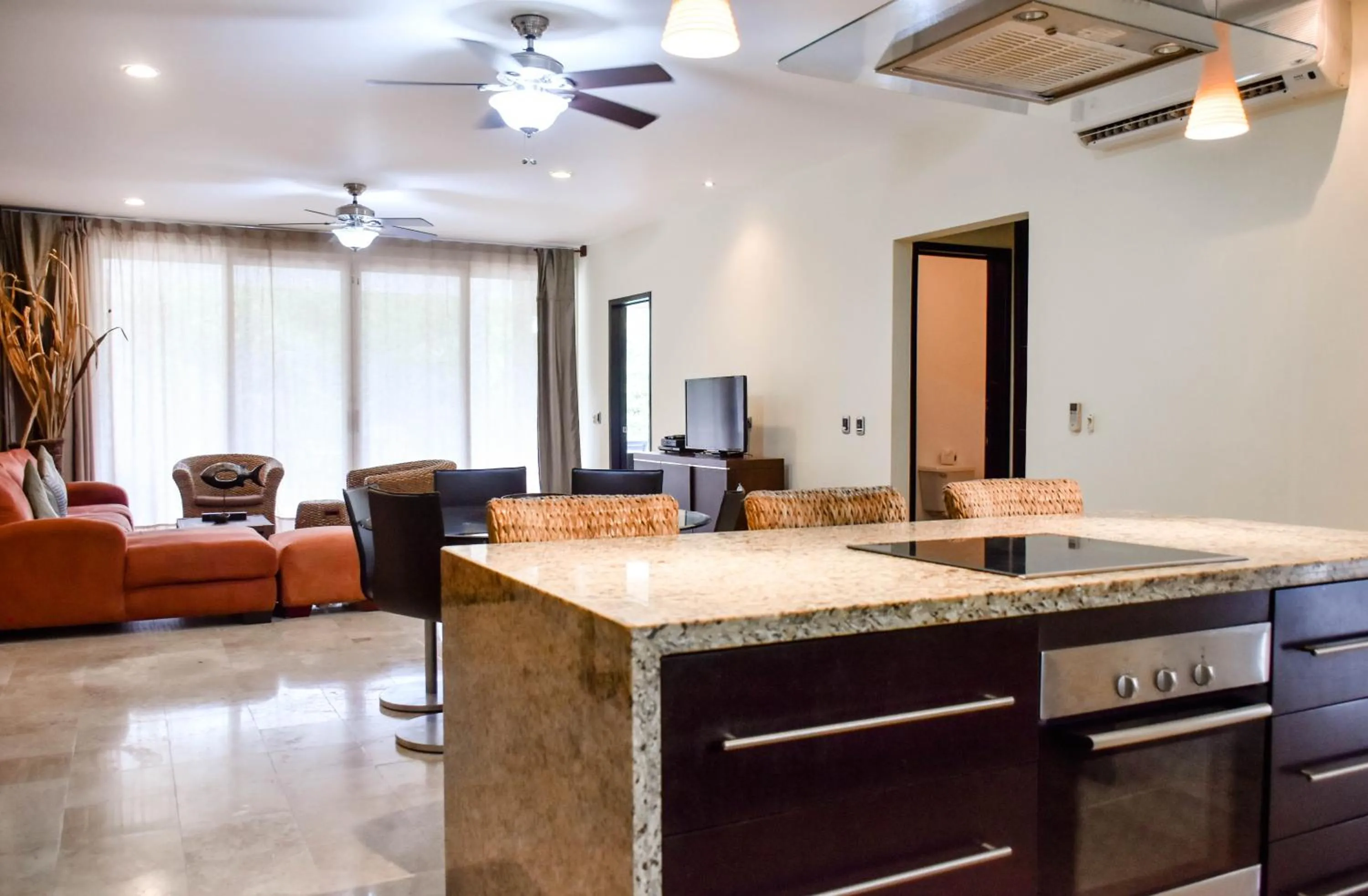 Living room in Mamitas Village by Casago