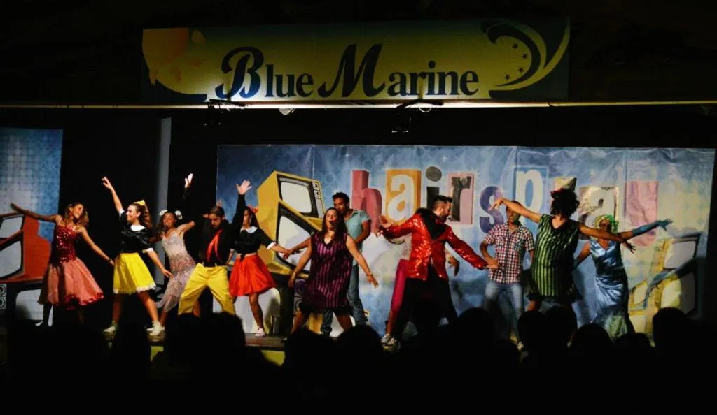 Evening entertainment in Villaggio Blue Marine