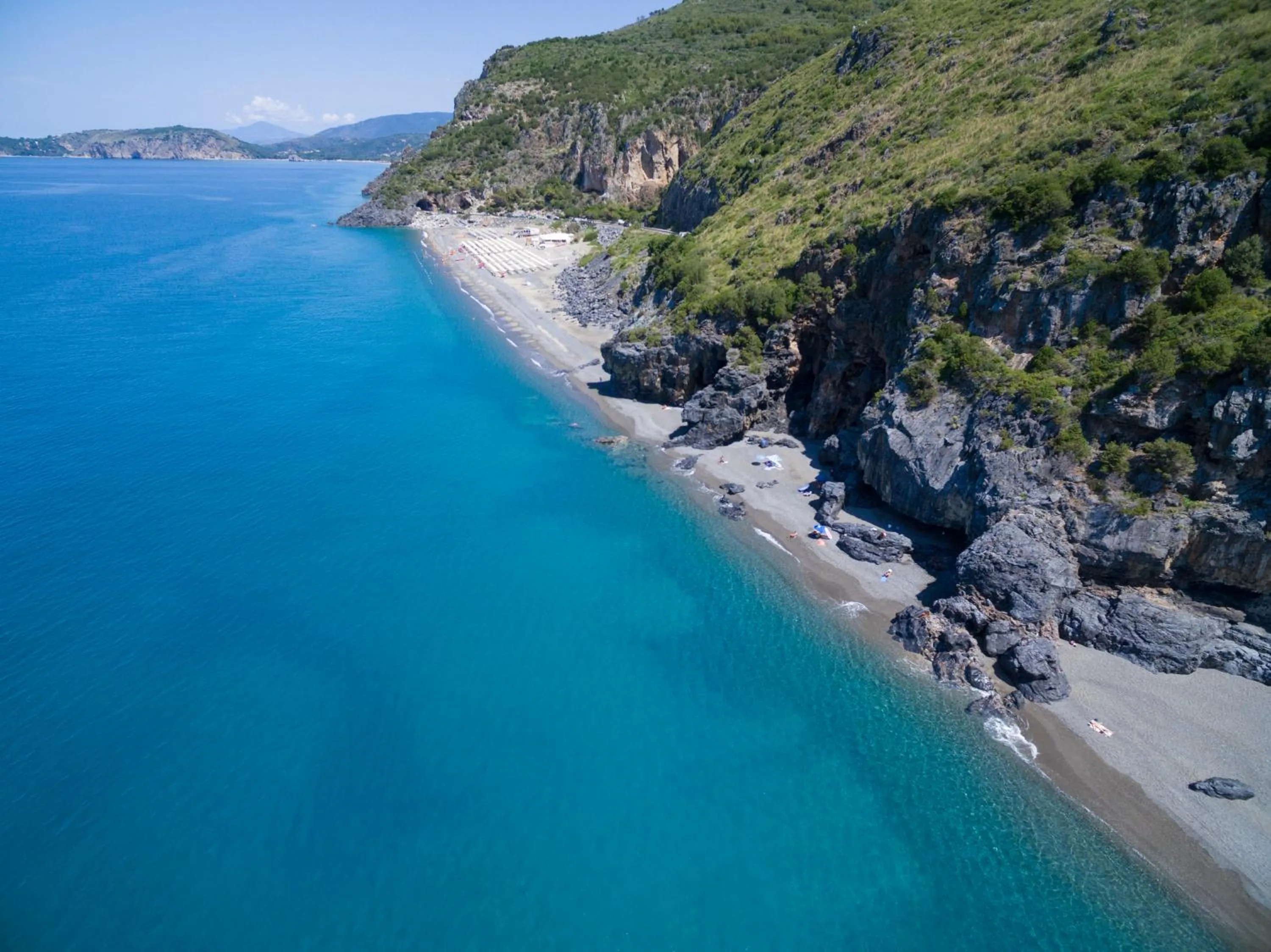 Beach in Villaggio Blue Marine