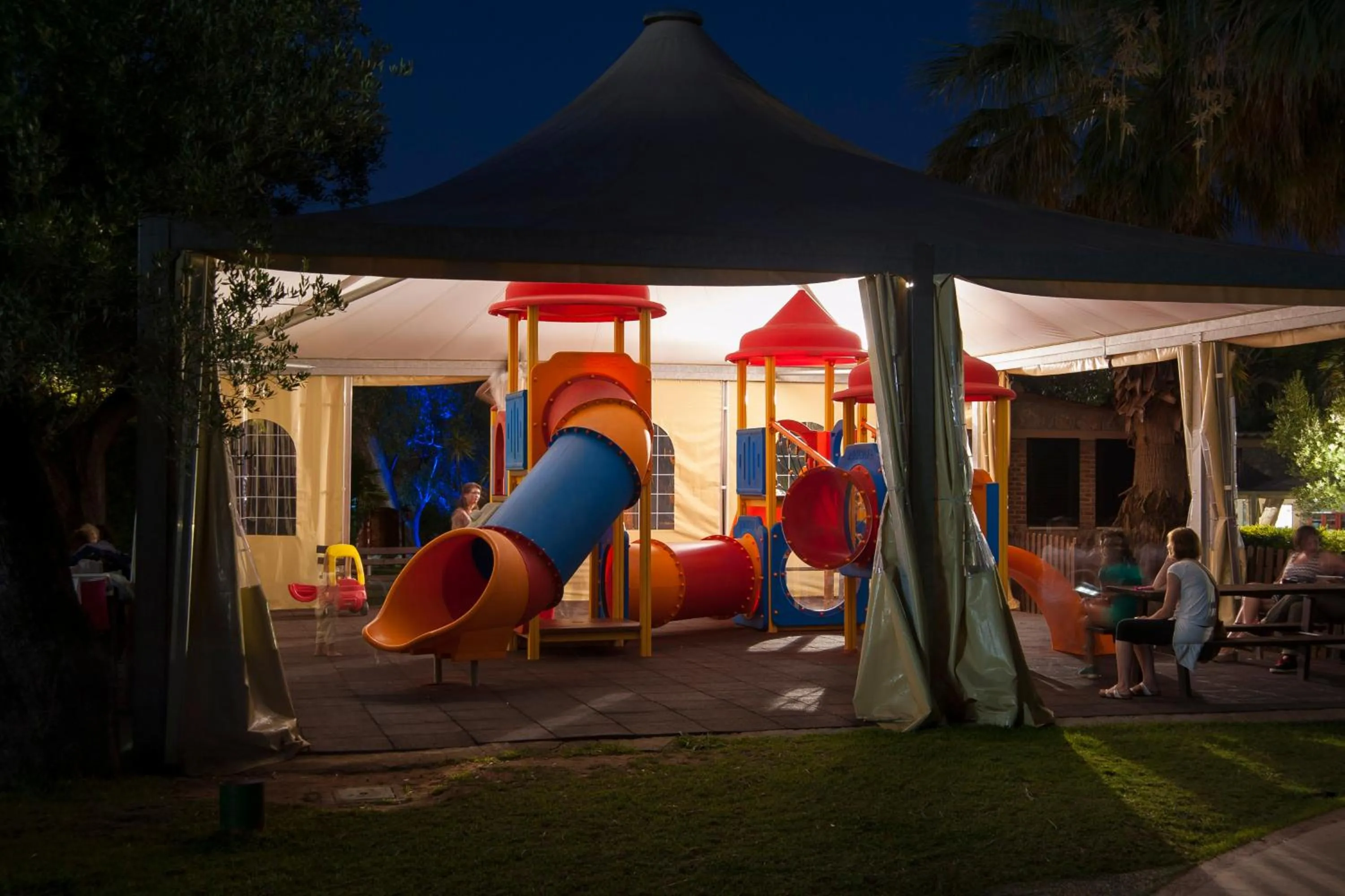 Night in Villaggio Blue Marine