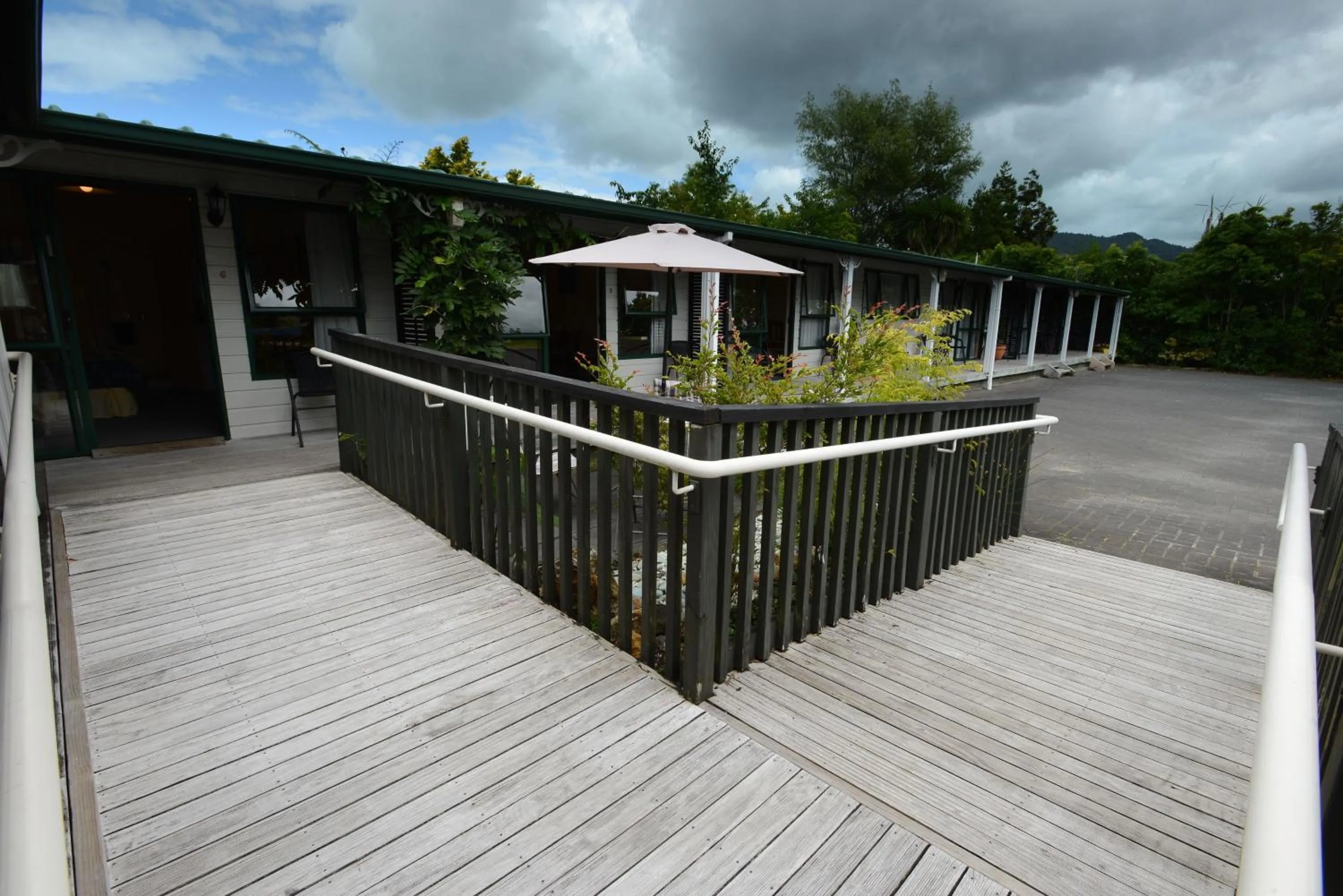 Balcony/Terrace in Goldmine Motel