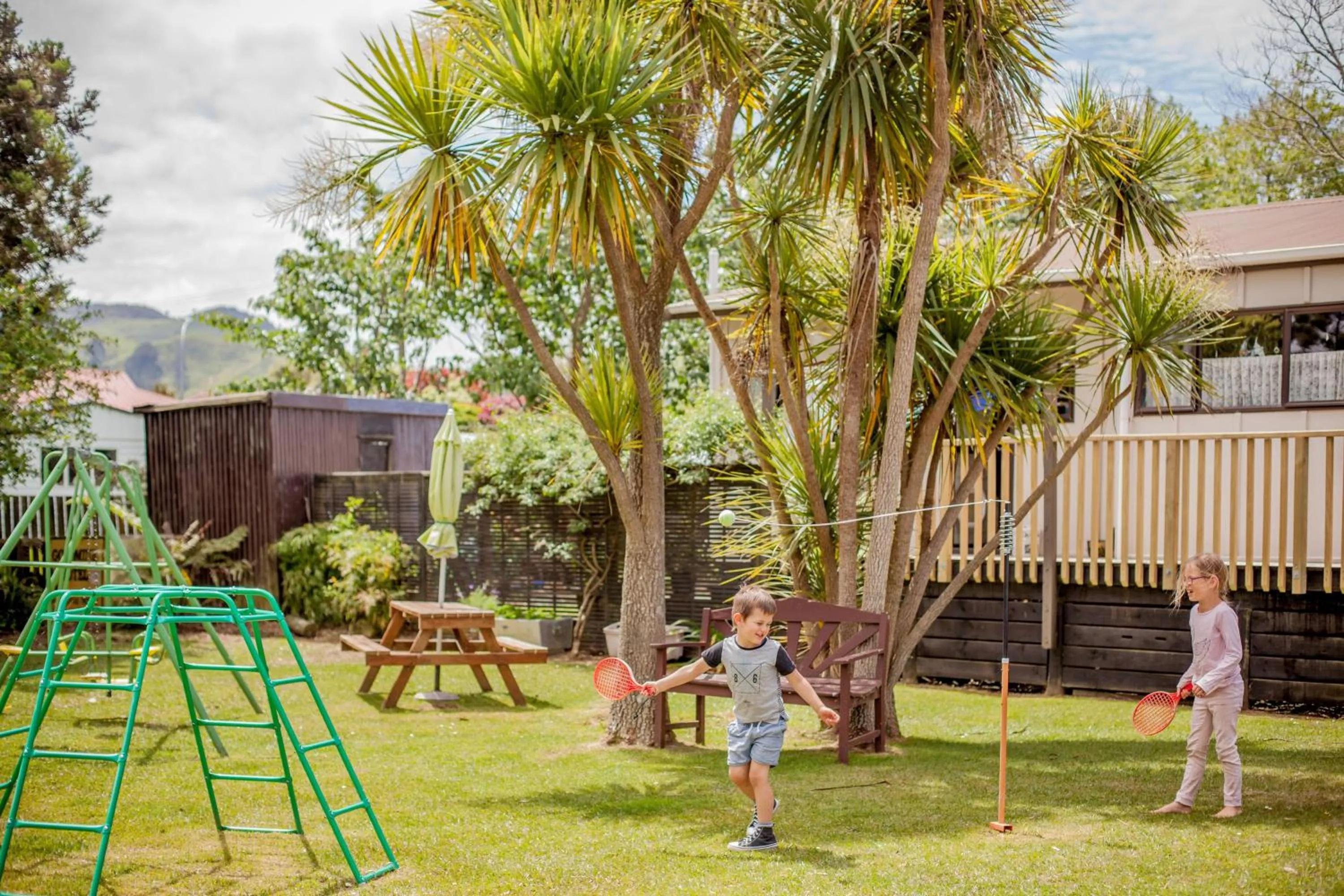 Garden in Goldmine Motel