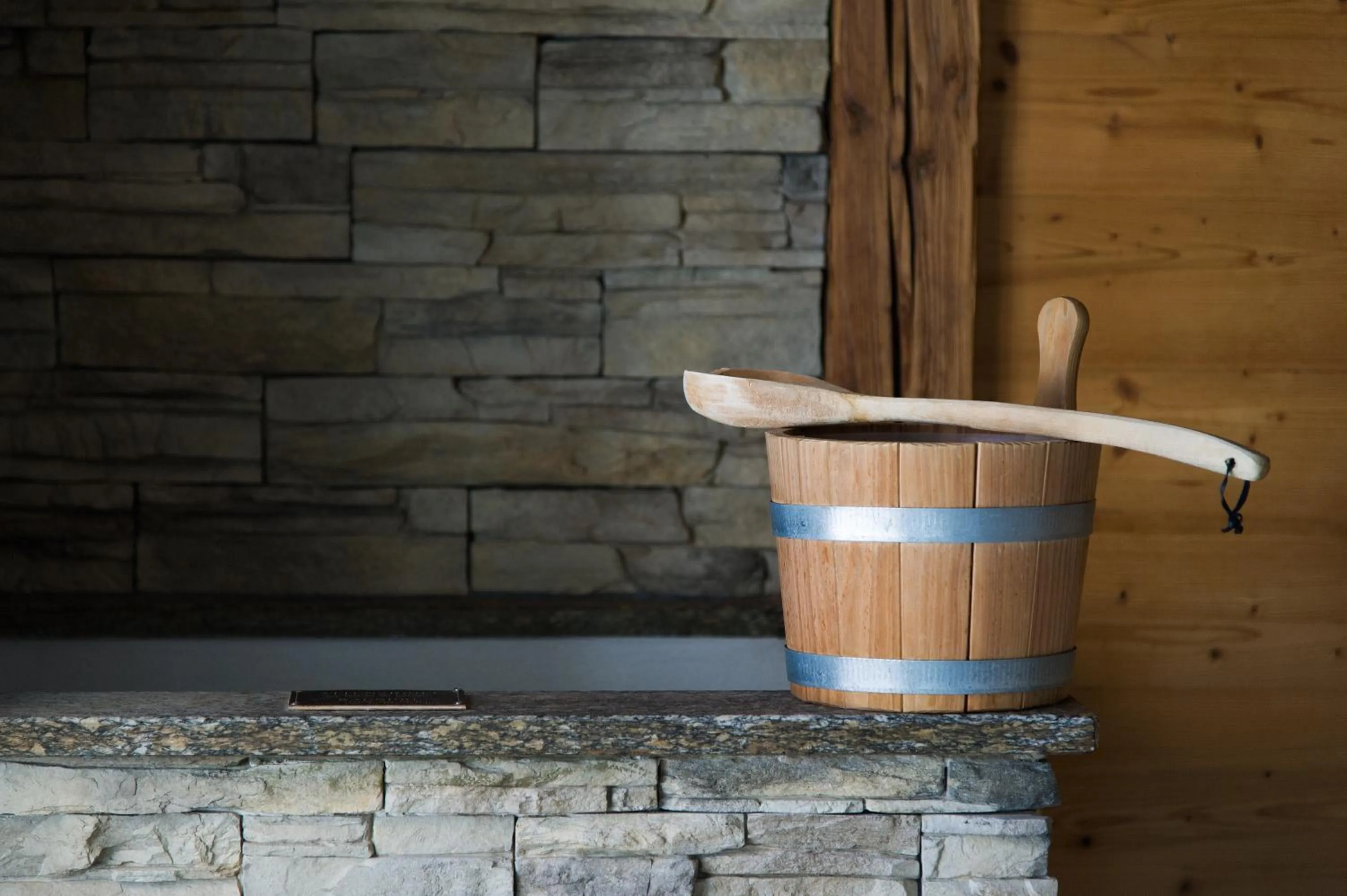 Sauna in Hotel Gran Mugon