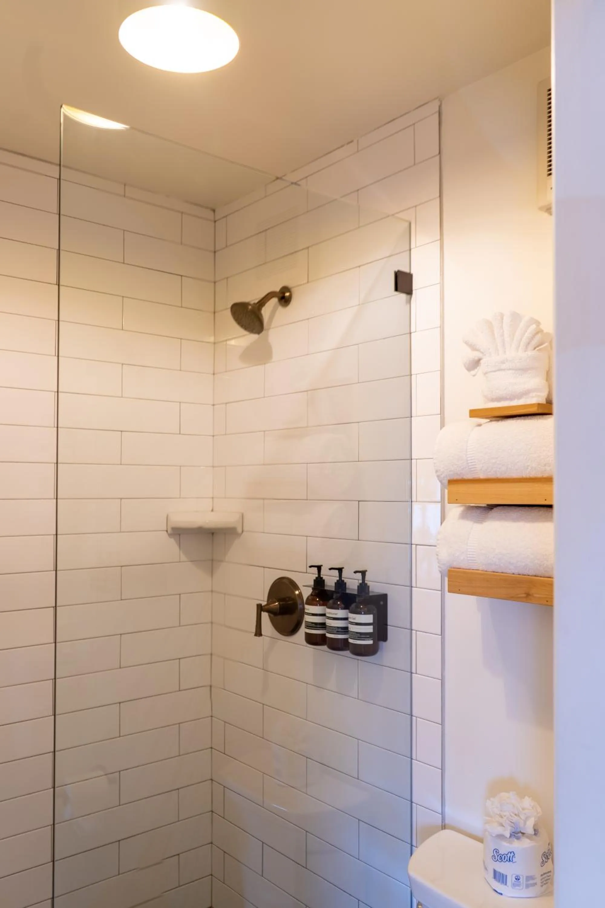 Bathroom in Haley Hotel