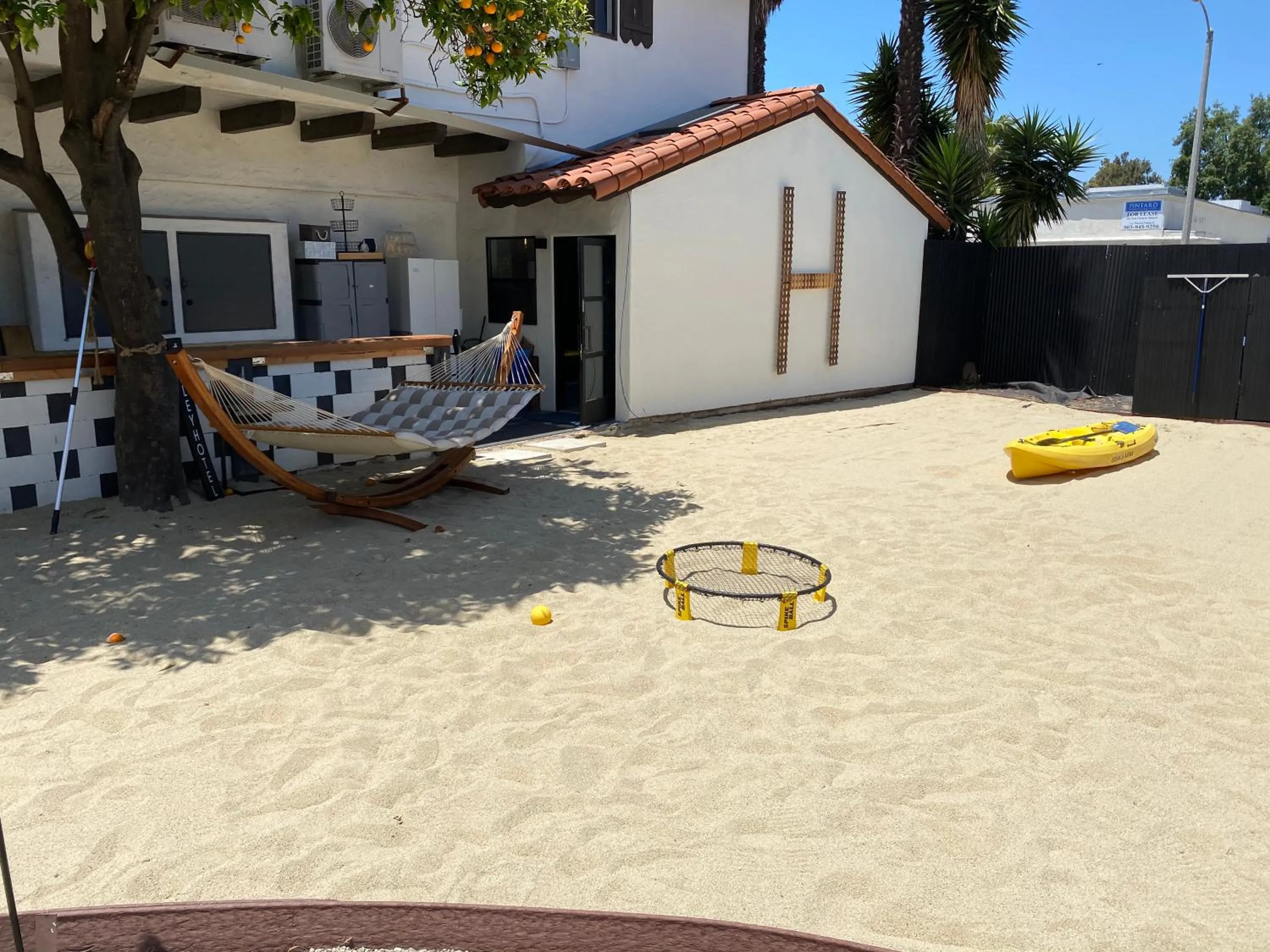 Seating area in Haley Hotel
