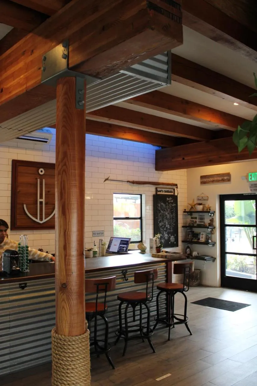 Lobby or reception in Haley Hotel