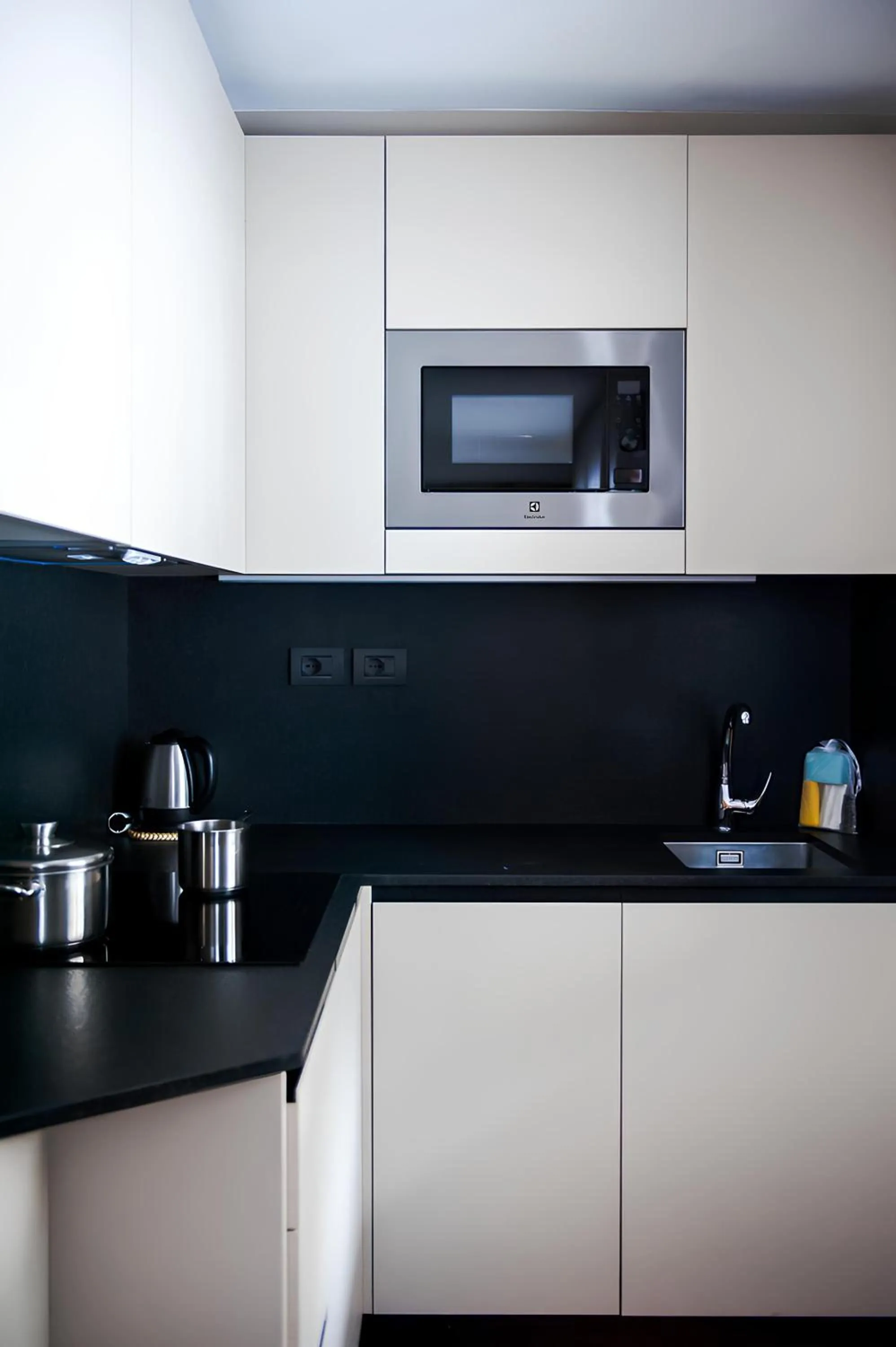 Kitchen or kitchenette in Residence Contrin