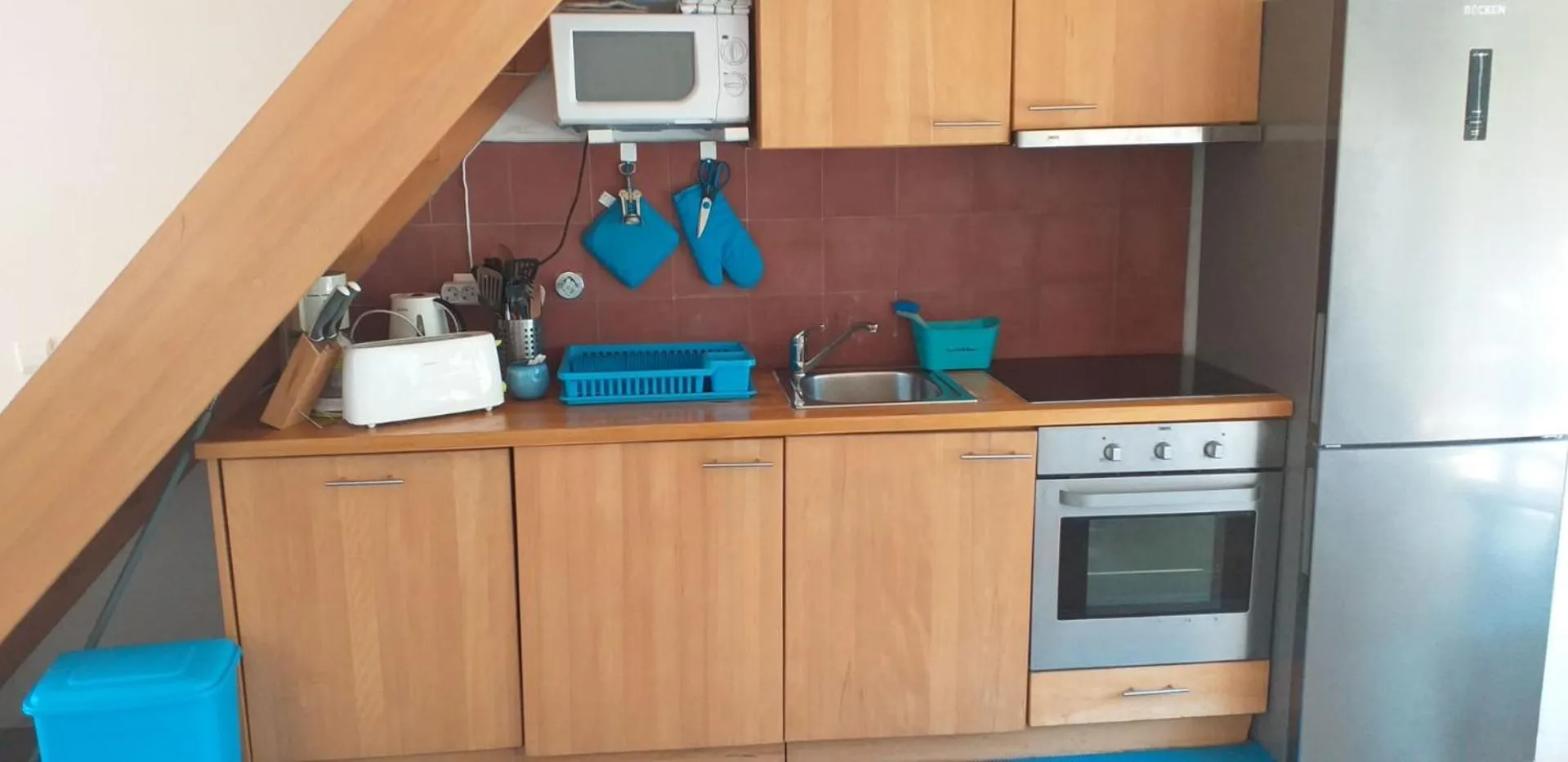 Kitchen or kitchenette in Amazigh-Casas de Vale Figueiras