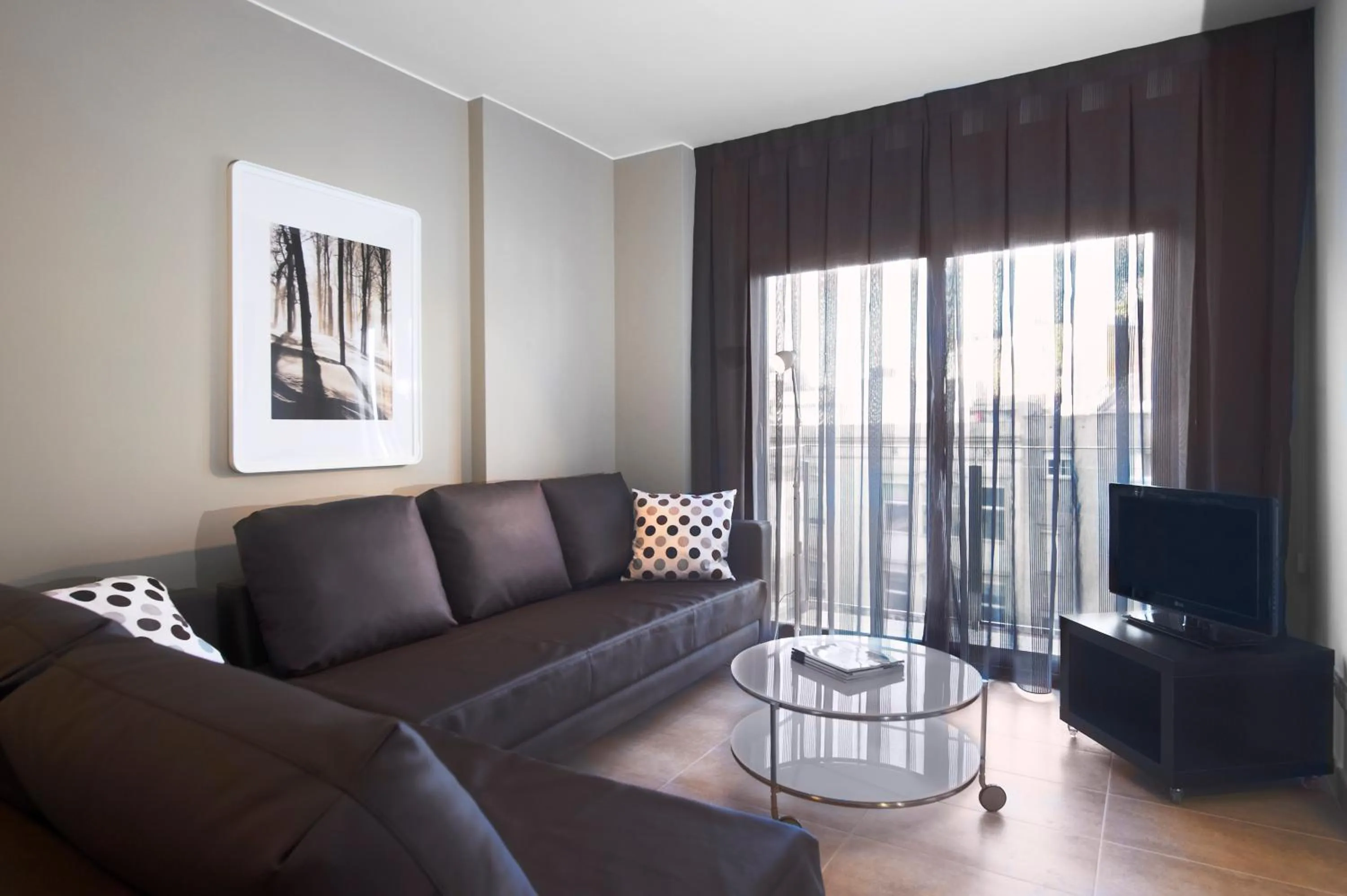 Living room in Barcelona Apartment Gran de Gràcia