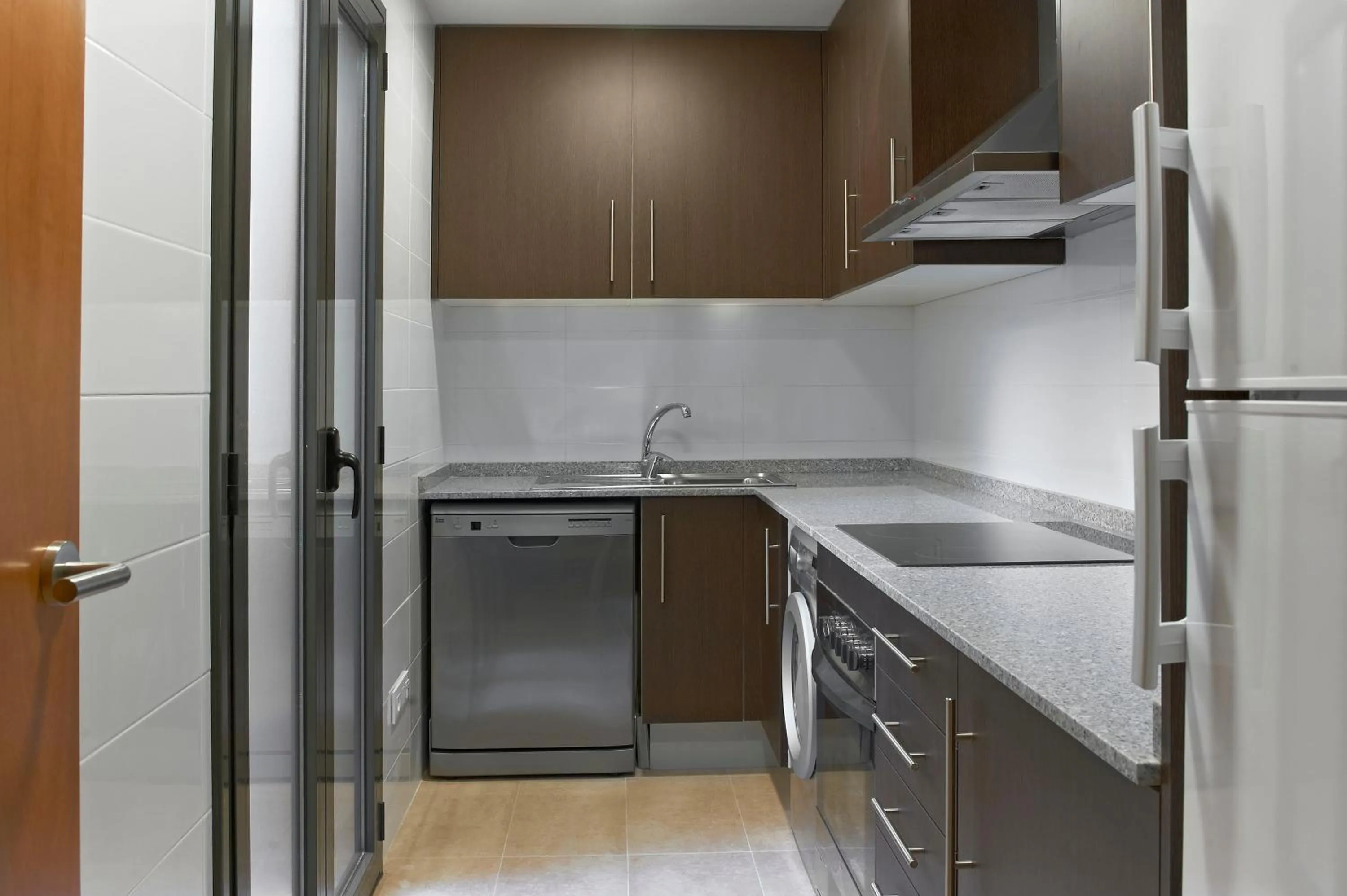 Kitchen or kitchenette in Barcelona Apartment Gran de Gràcia