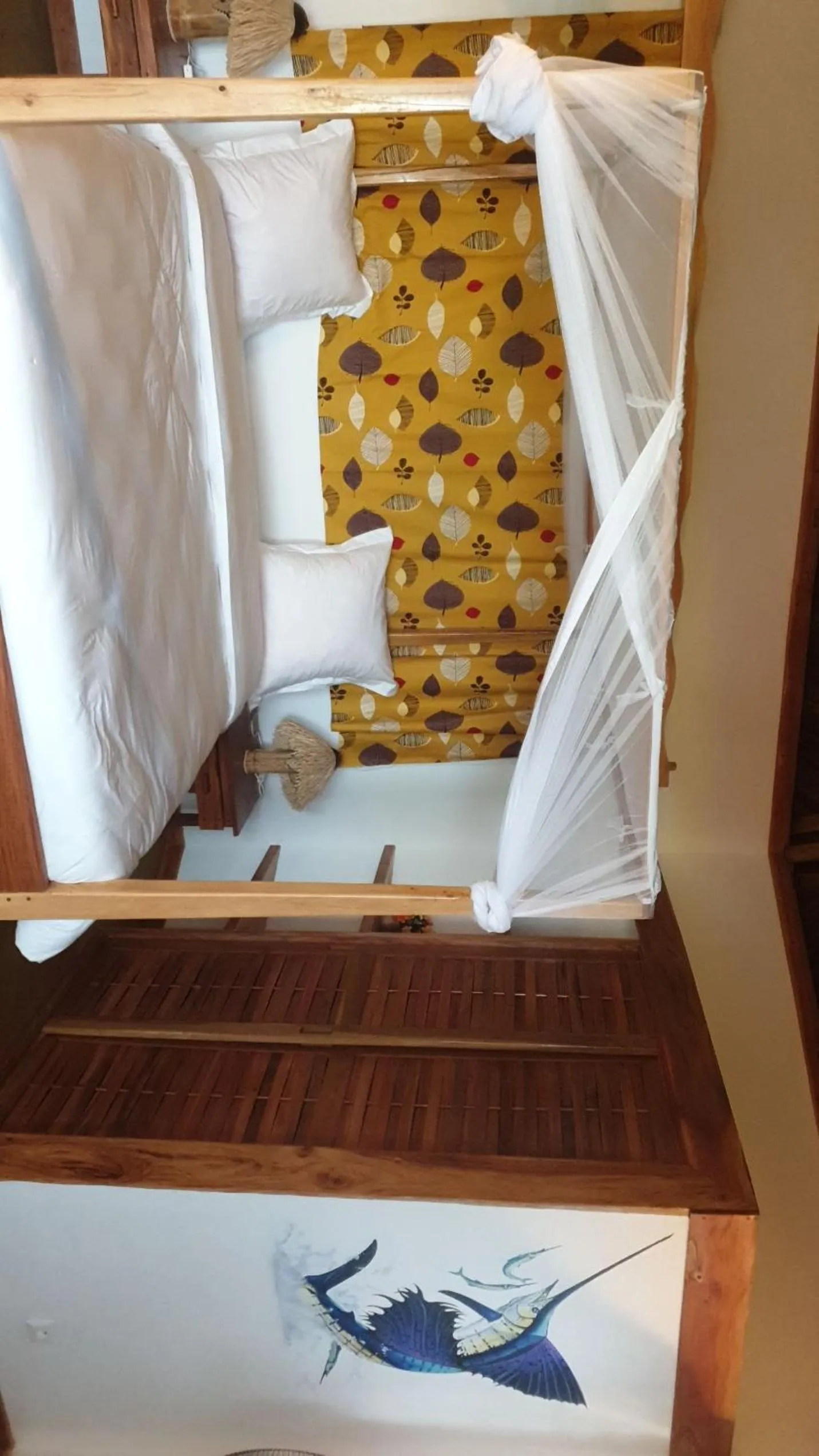 Bed in villa nosy détente