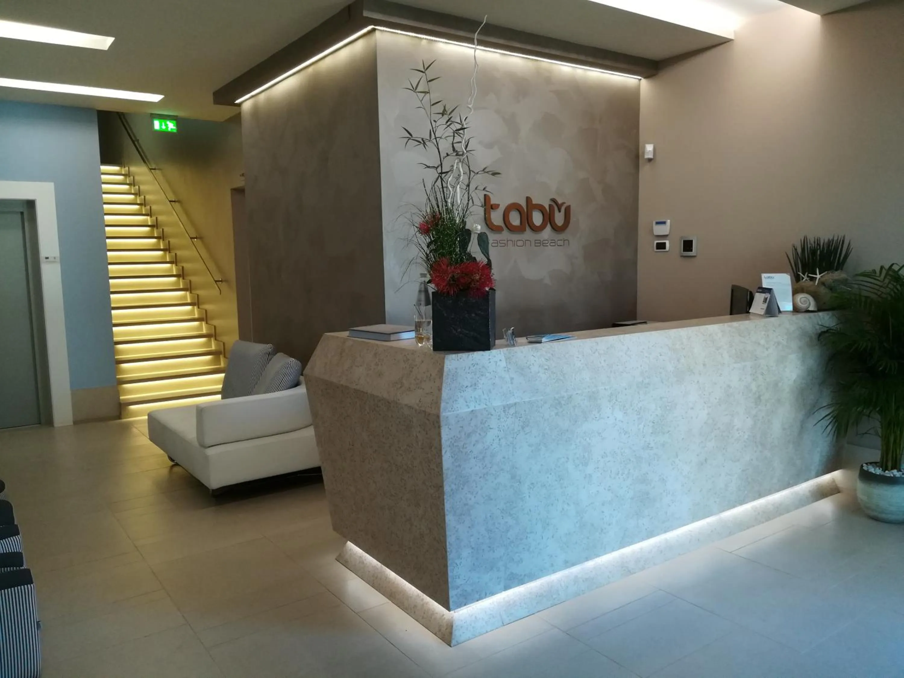 Lobby or reception in Tabù Hotel