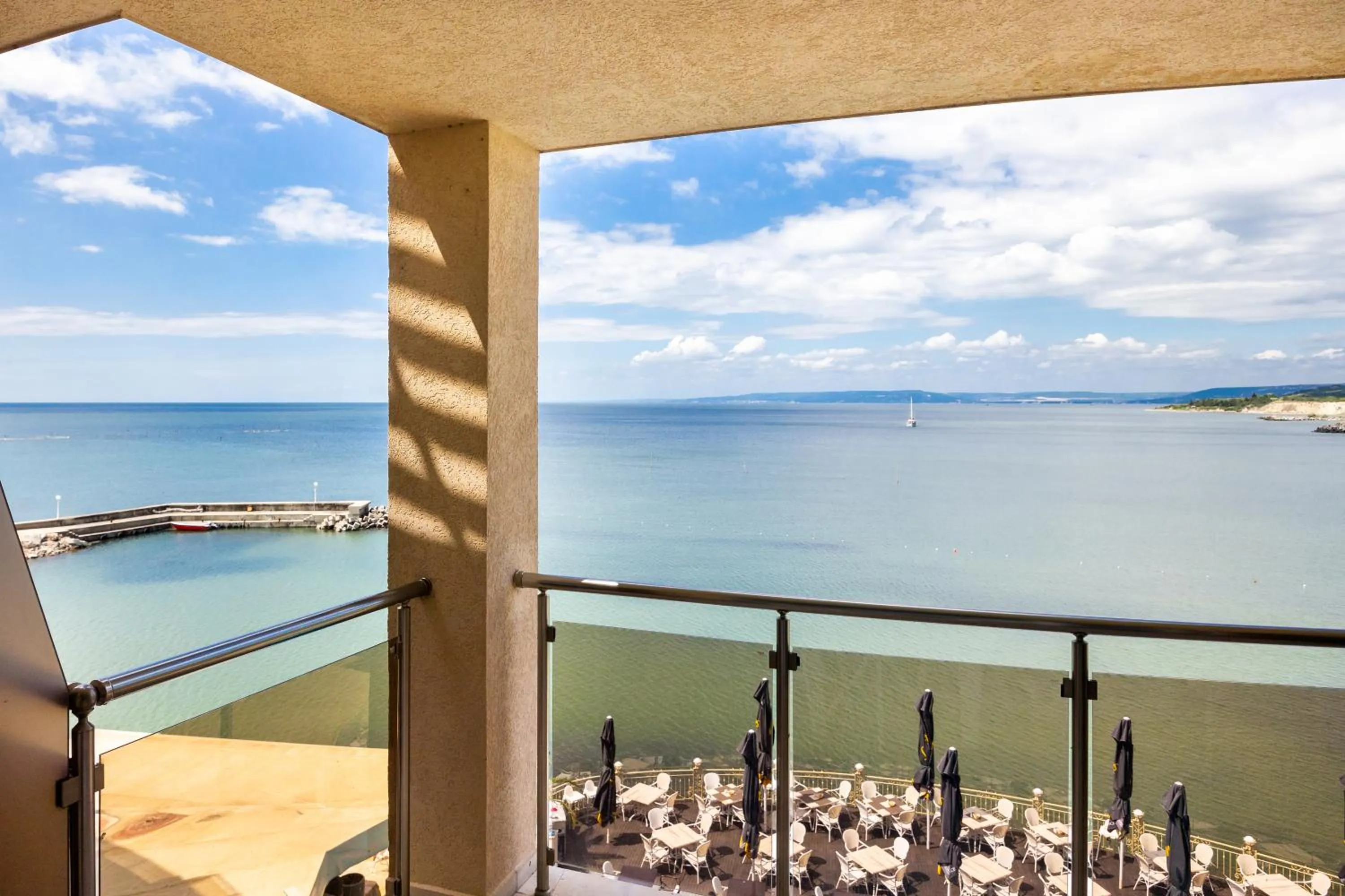 Balcony/Terrace in Royal Bay Resort & Aqua Park - All Inclusive and Free beach accsess