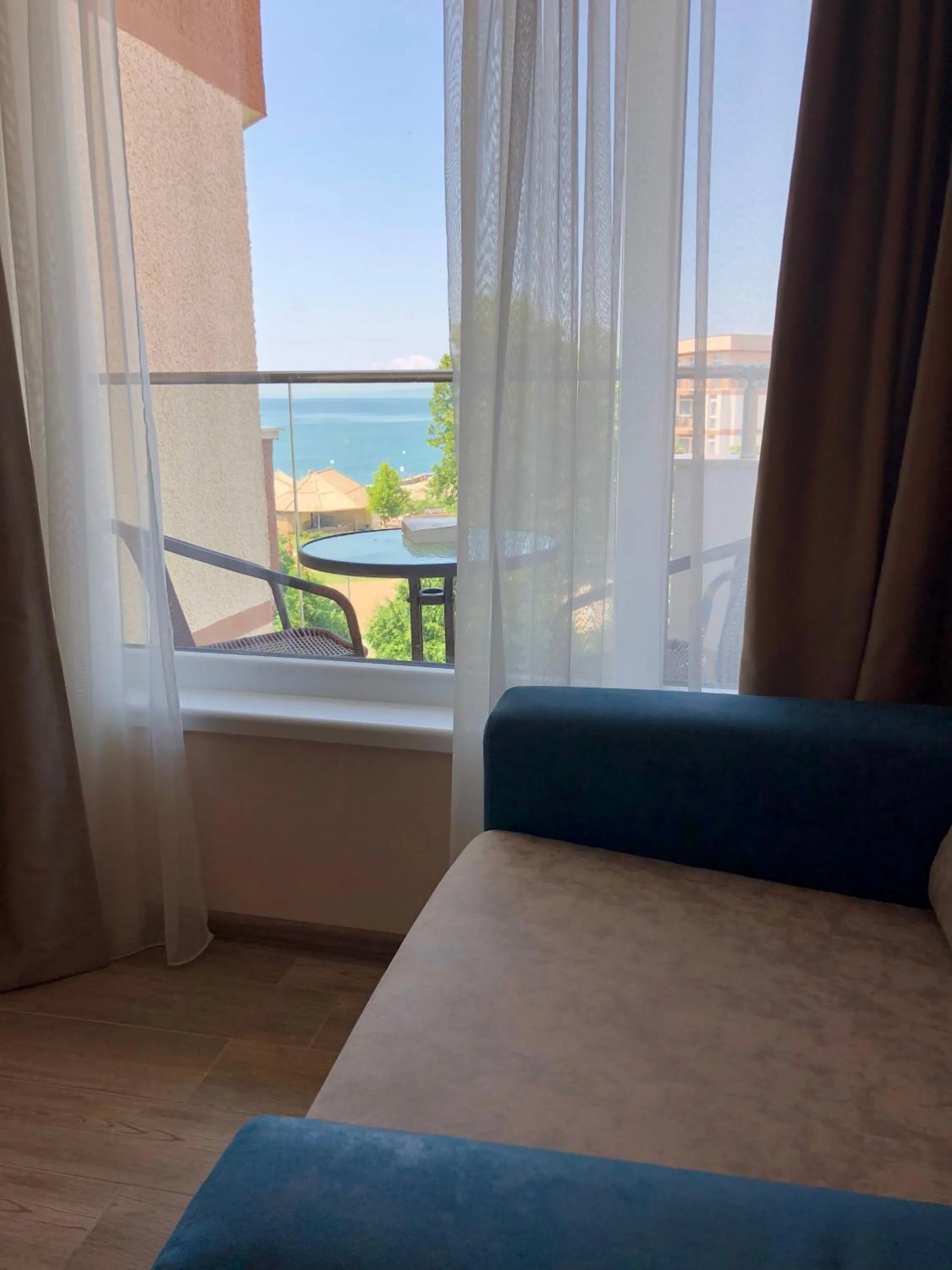 Balcony/Terrace, Bed in Royal Bay Resort & Aqua Park - All Inclusive and Free beach accsess