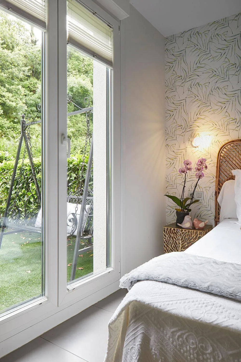 Garden view in Hotel Boutique Txanka Erreka PARKING INCLUIDO