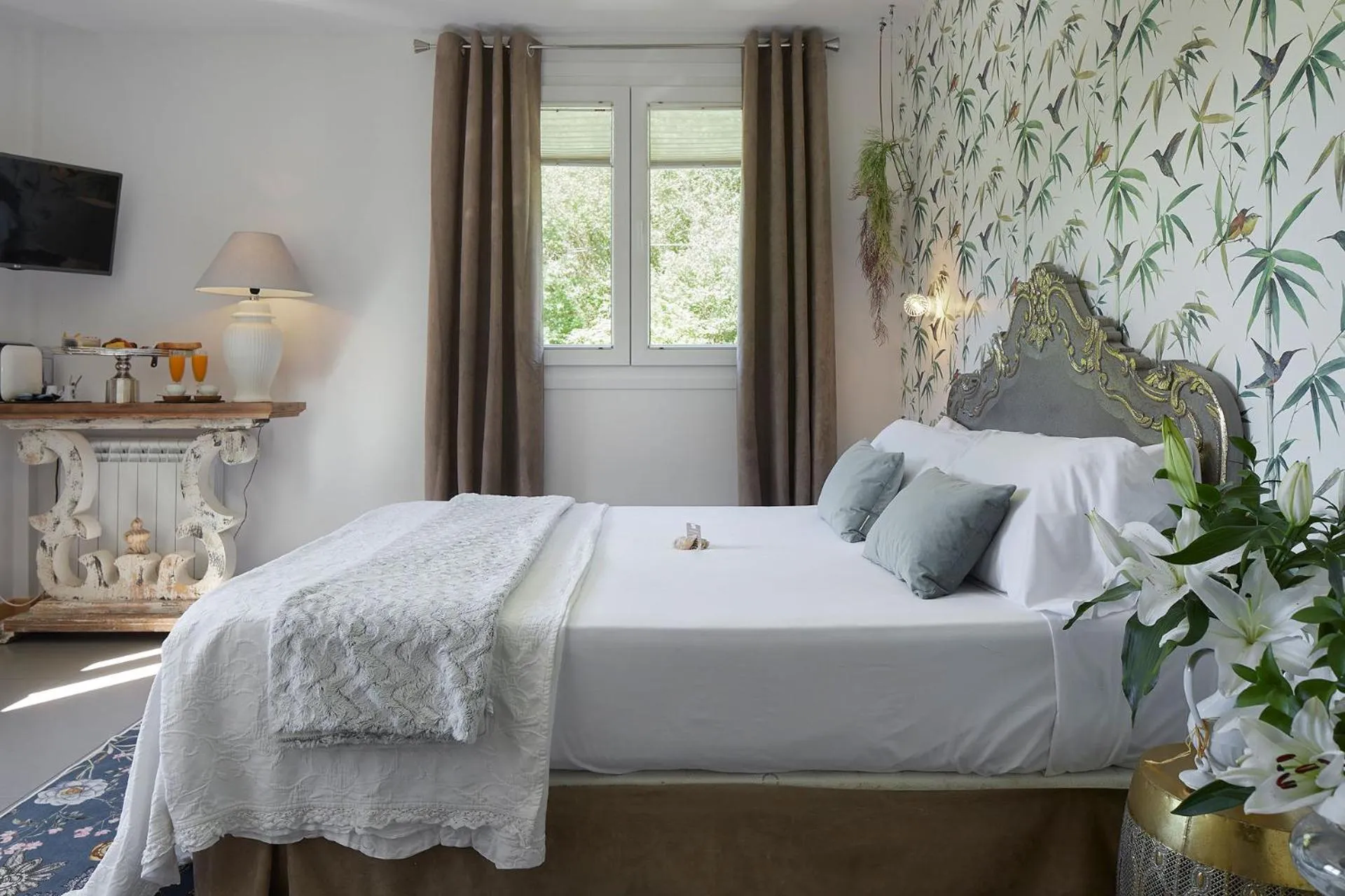 Bed in Hotel Boutique Txanka Erreka PARKING INCLUIDO