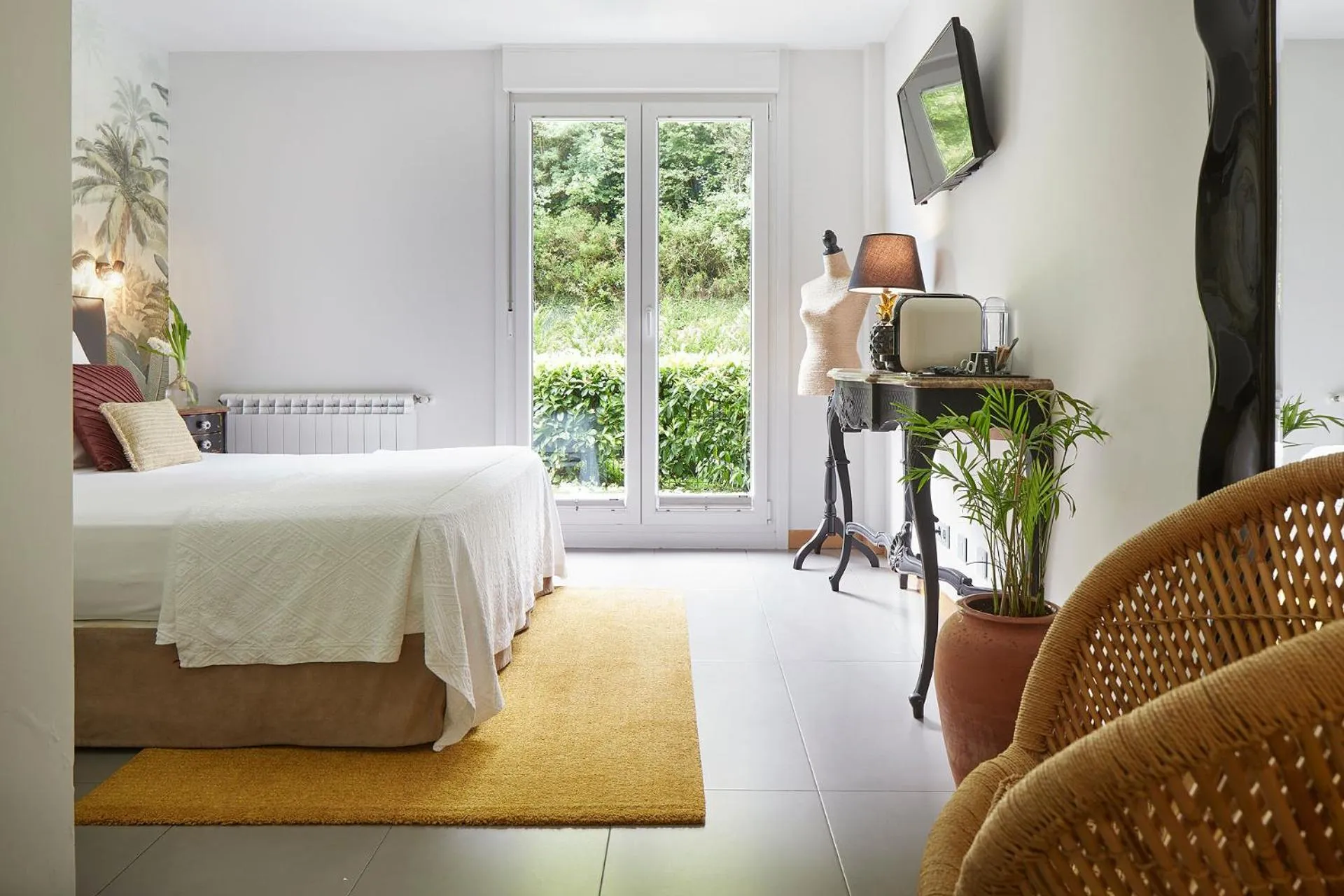 Bedroom in Hotel Boutique Txanka Erreka PARKING INCLUIDO