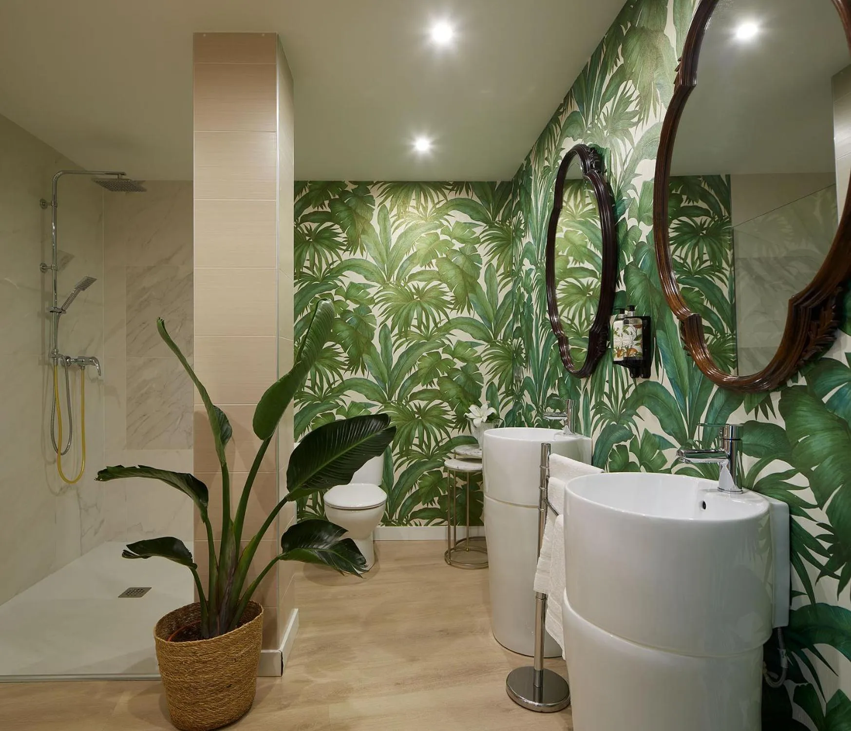 Bathroom in Hotel Boutique Txanka Erreka PARKING INCLUIDO