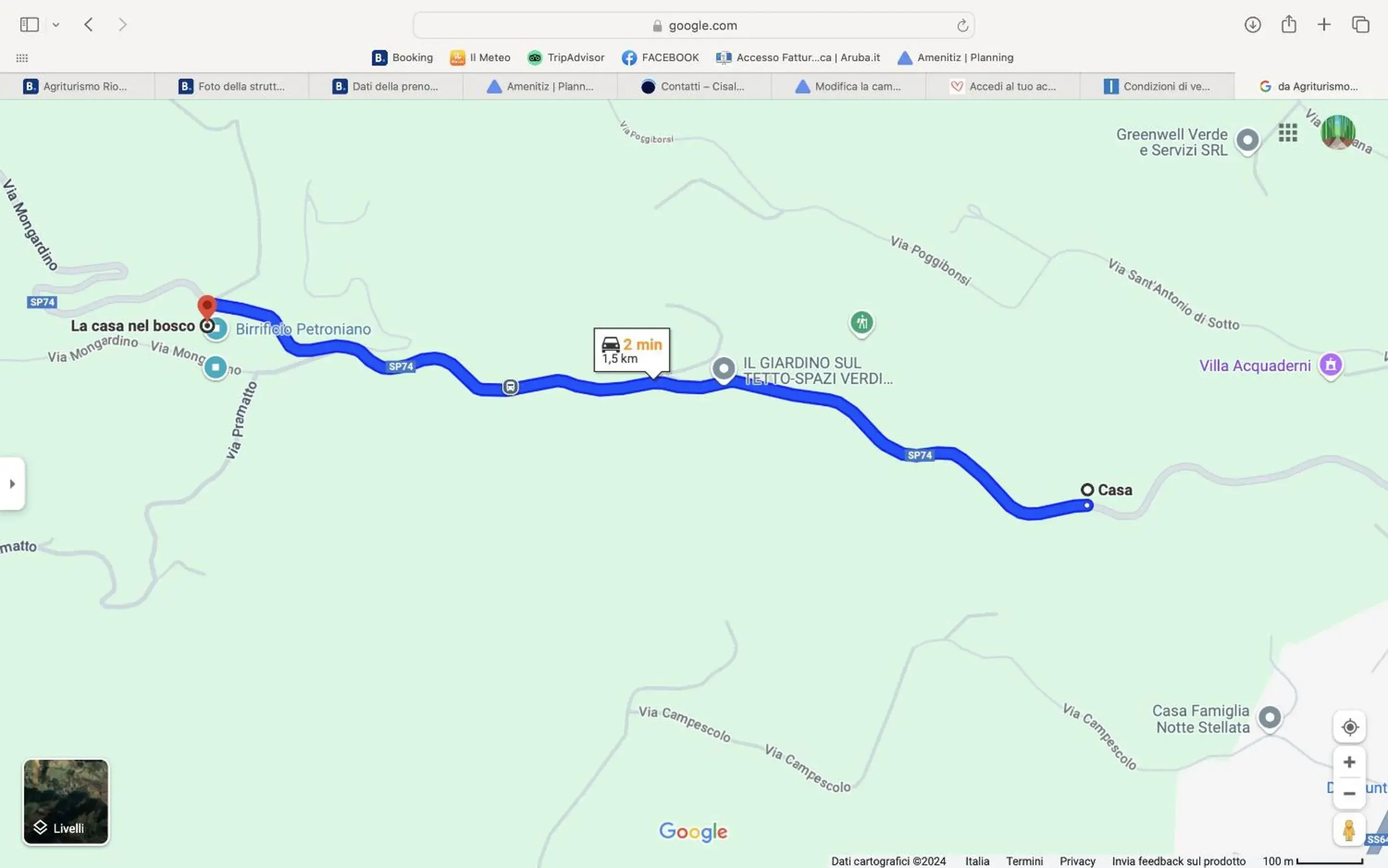 Two-Bedroom Apartment with Garden View - single occupancy - Annex in Agriturismo Rio Verde Two-Bedroom Apartment with Garden View - single occupancy - Annex in Agriturismo Rio Verde