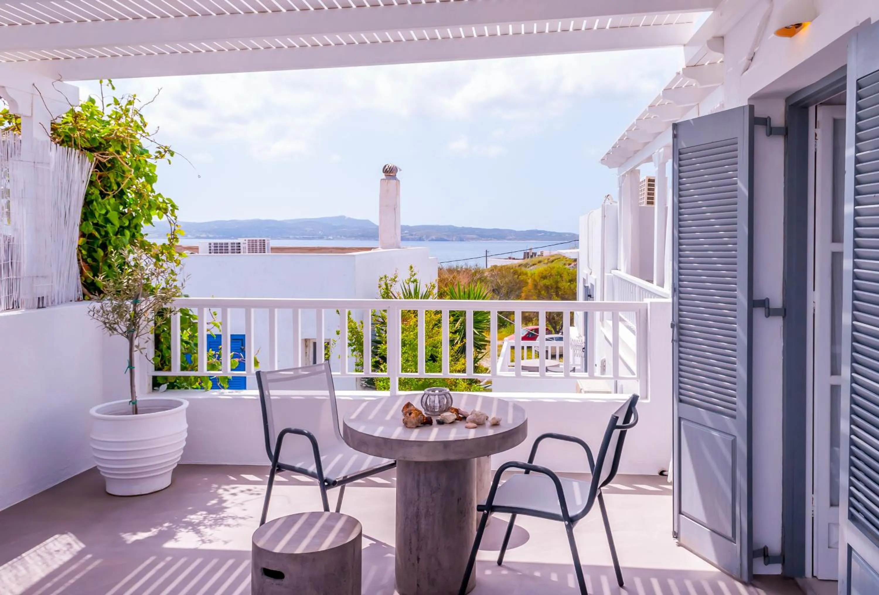 Balcony/Terrace in Milos Bay Suites
