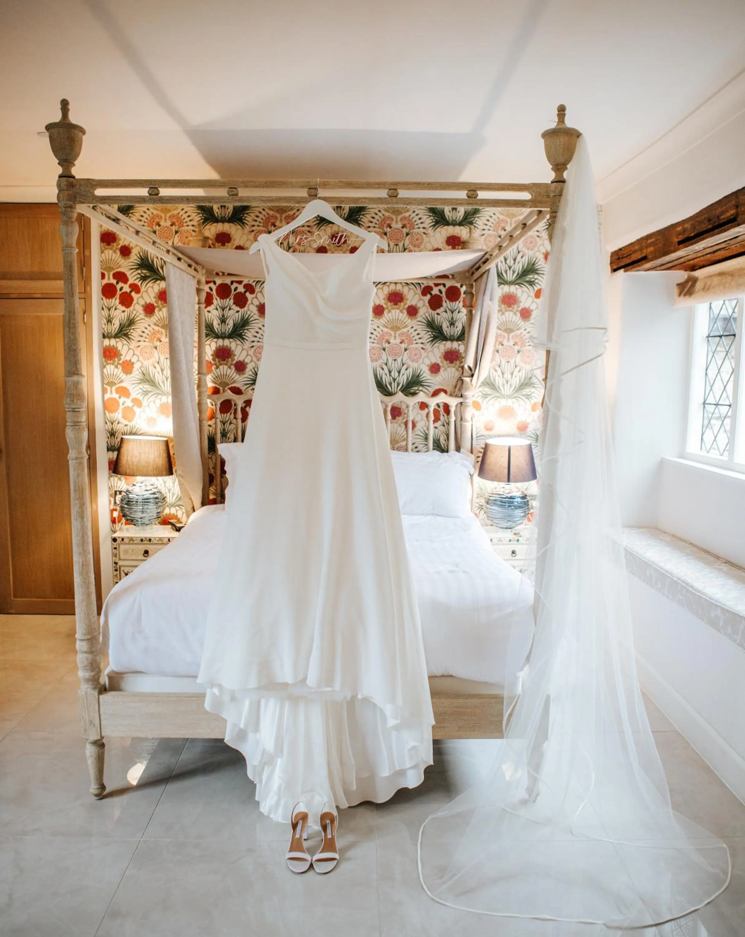 Bed in Weston Manor Hotel