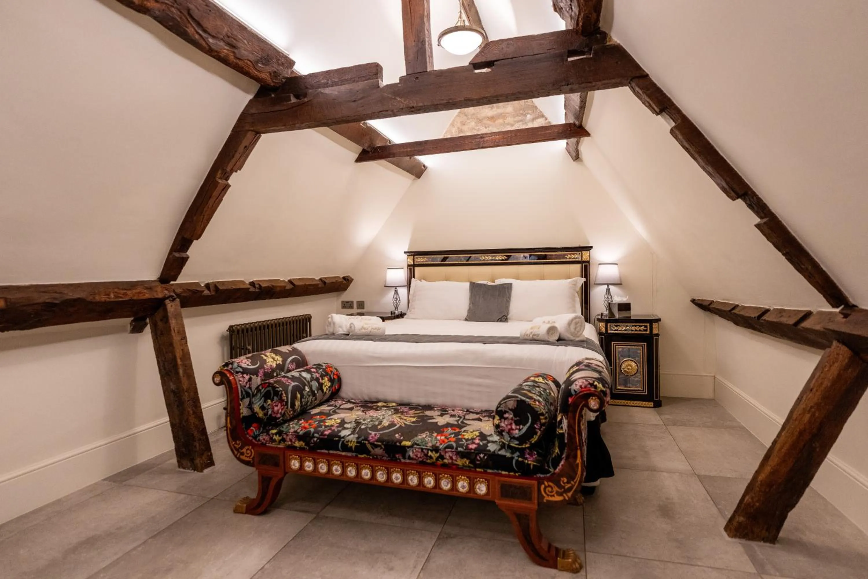 Bed in Weston Manor Hotel