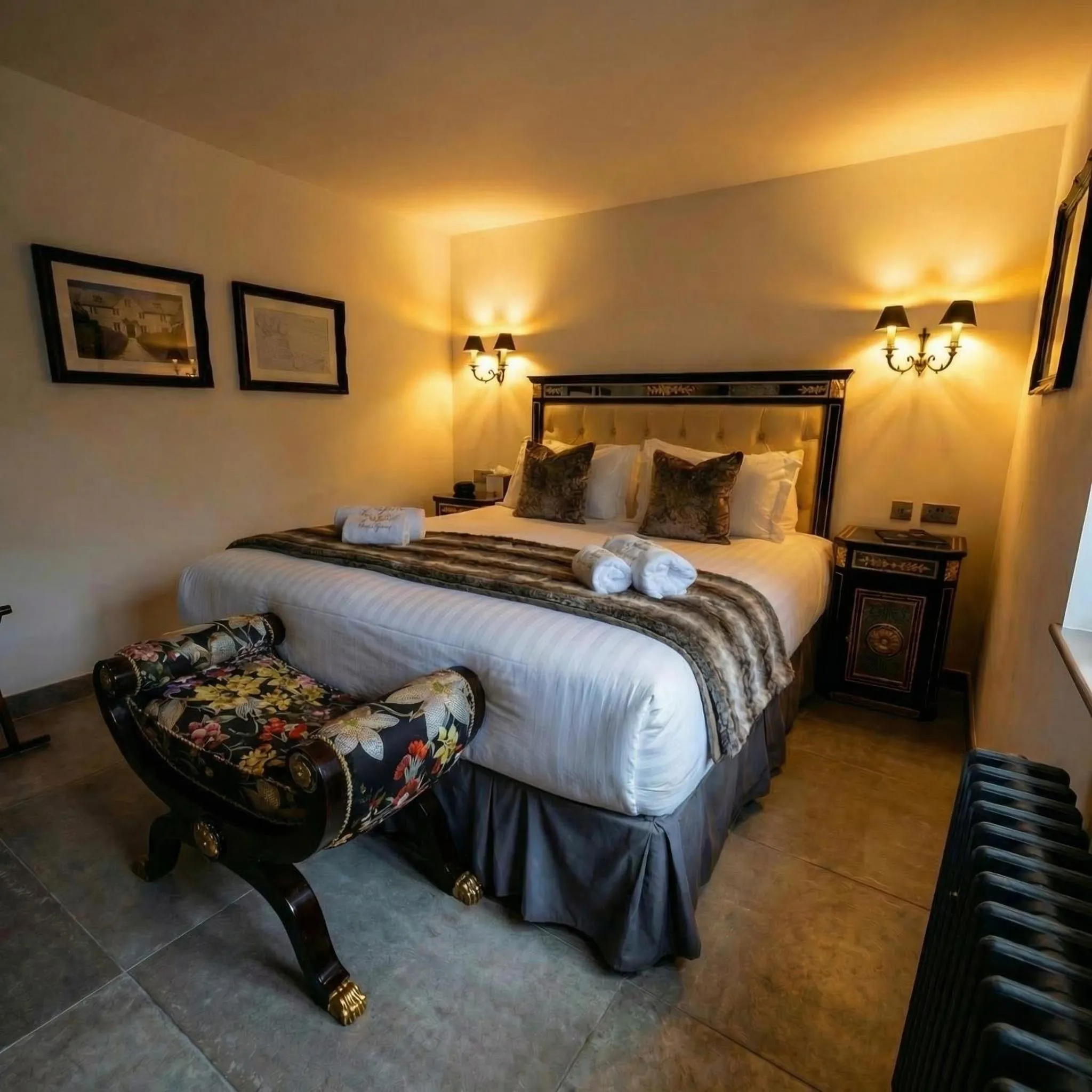 Bed in Weston Manor Hotel