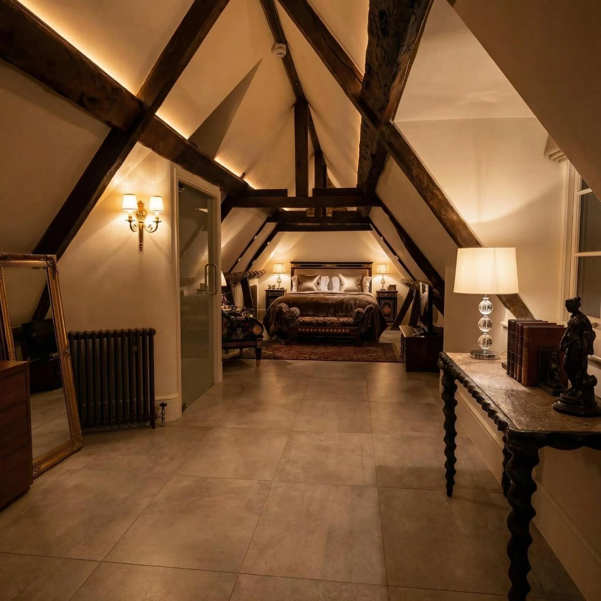 Bed in Weston Manor Hotel