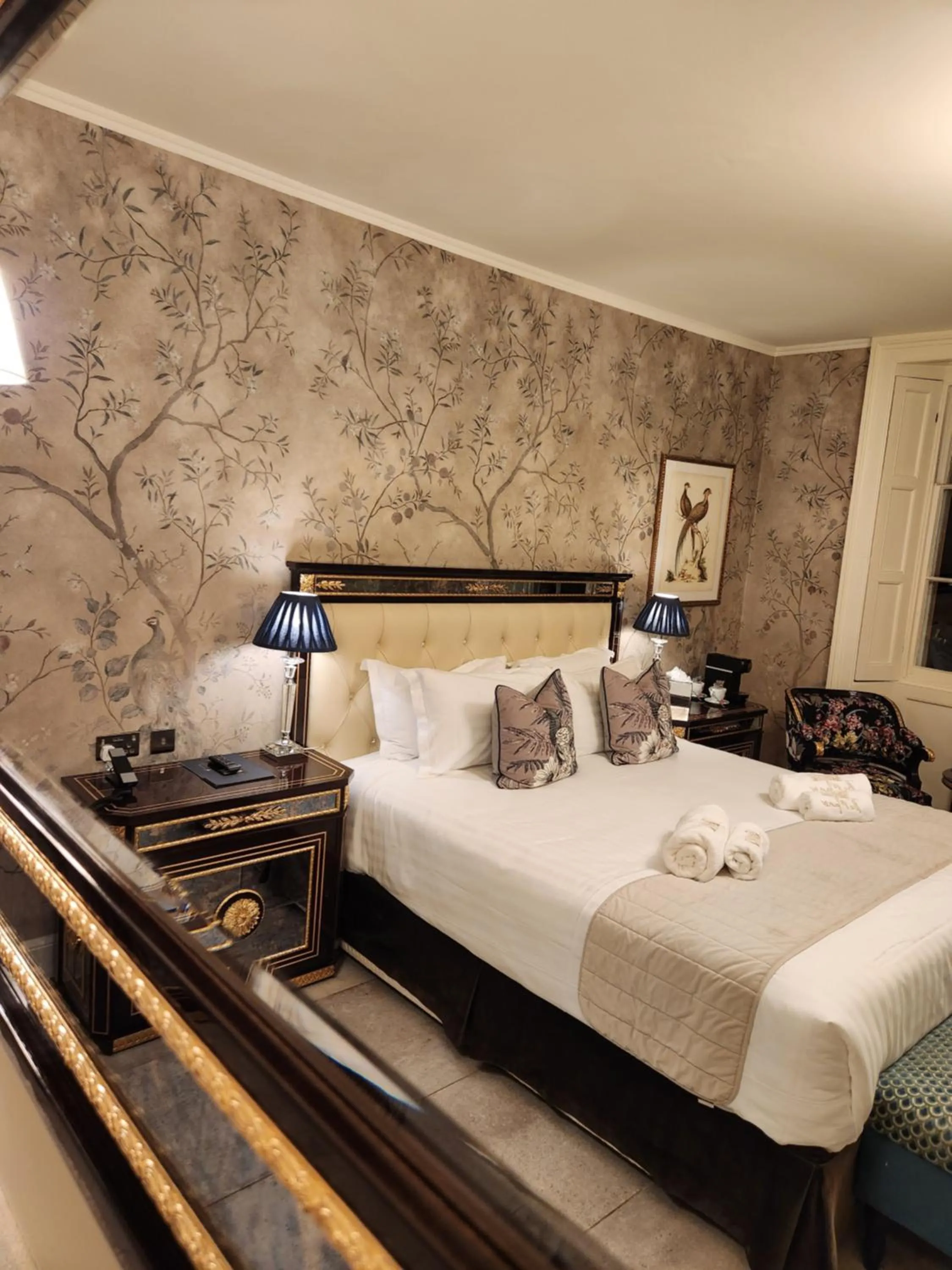 Bed in Weston Manor Hotel