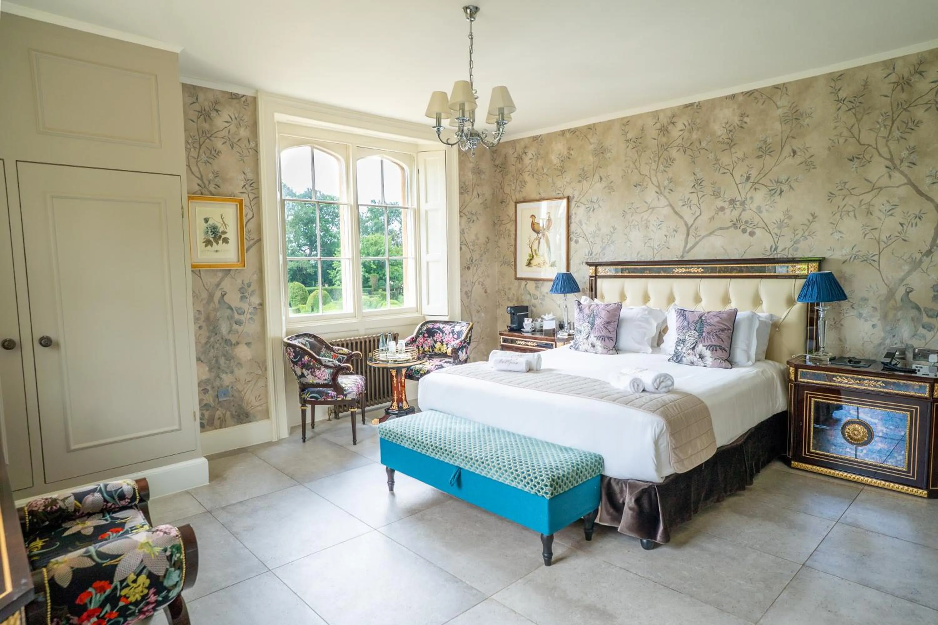 Bed in Weston Manor Hotel