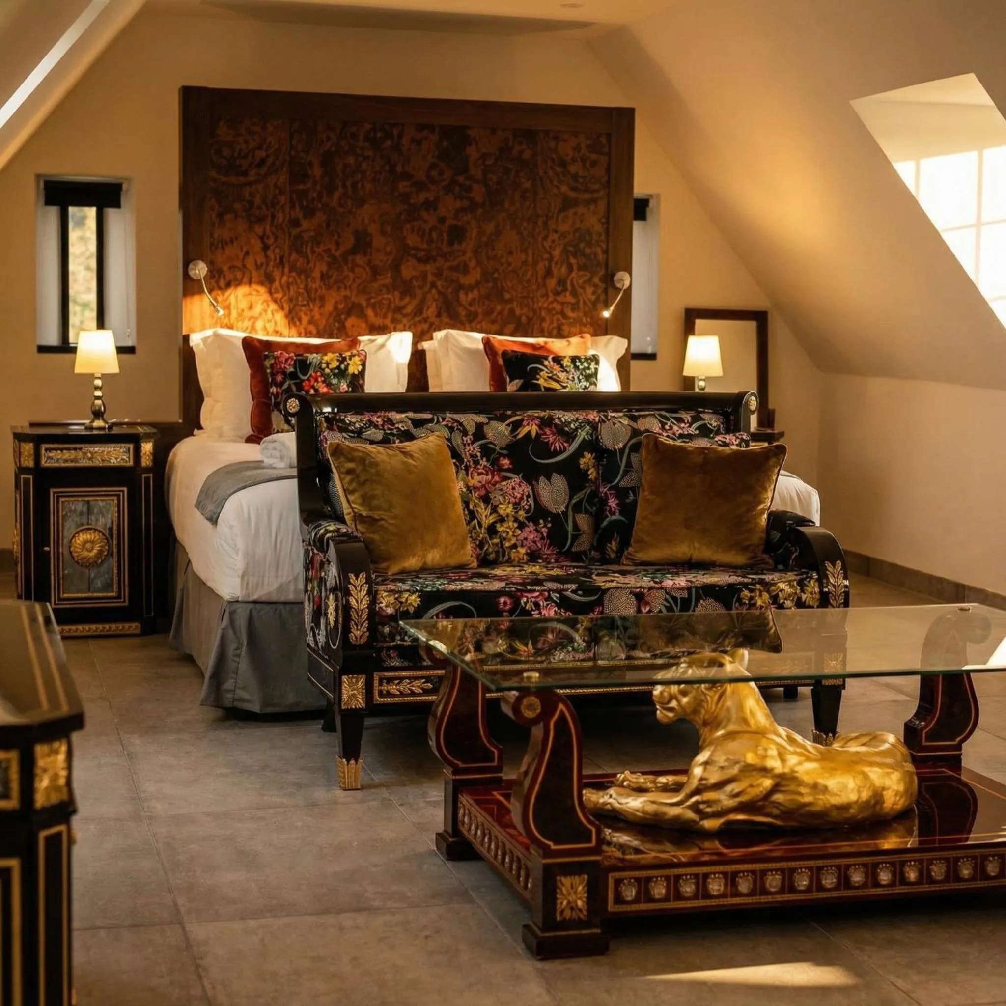 Bed in Weston Manor Hotel