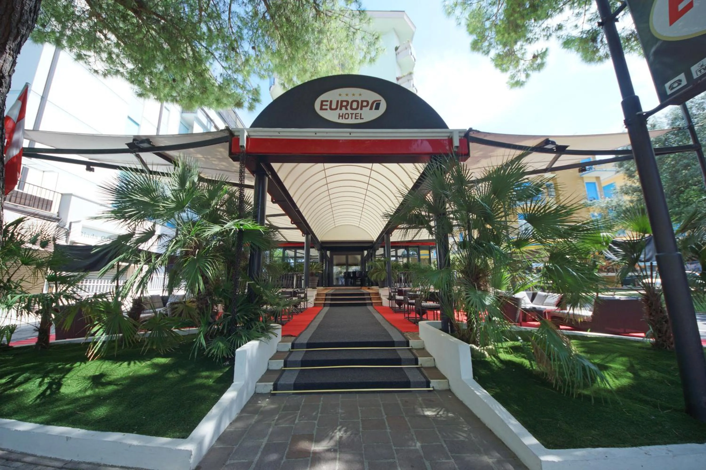 Property building in Hotel Europa