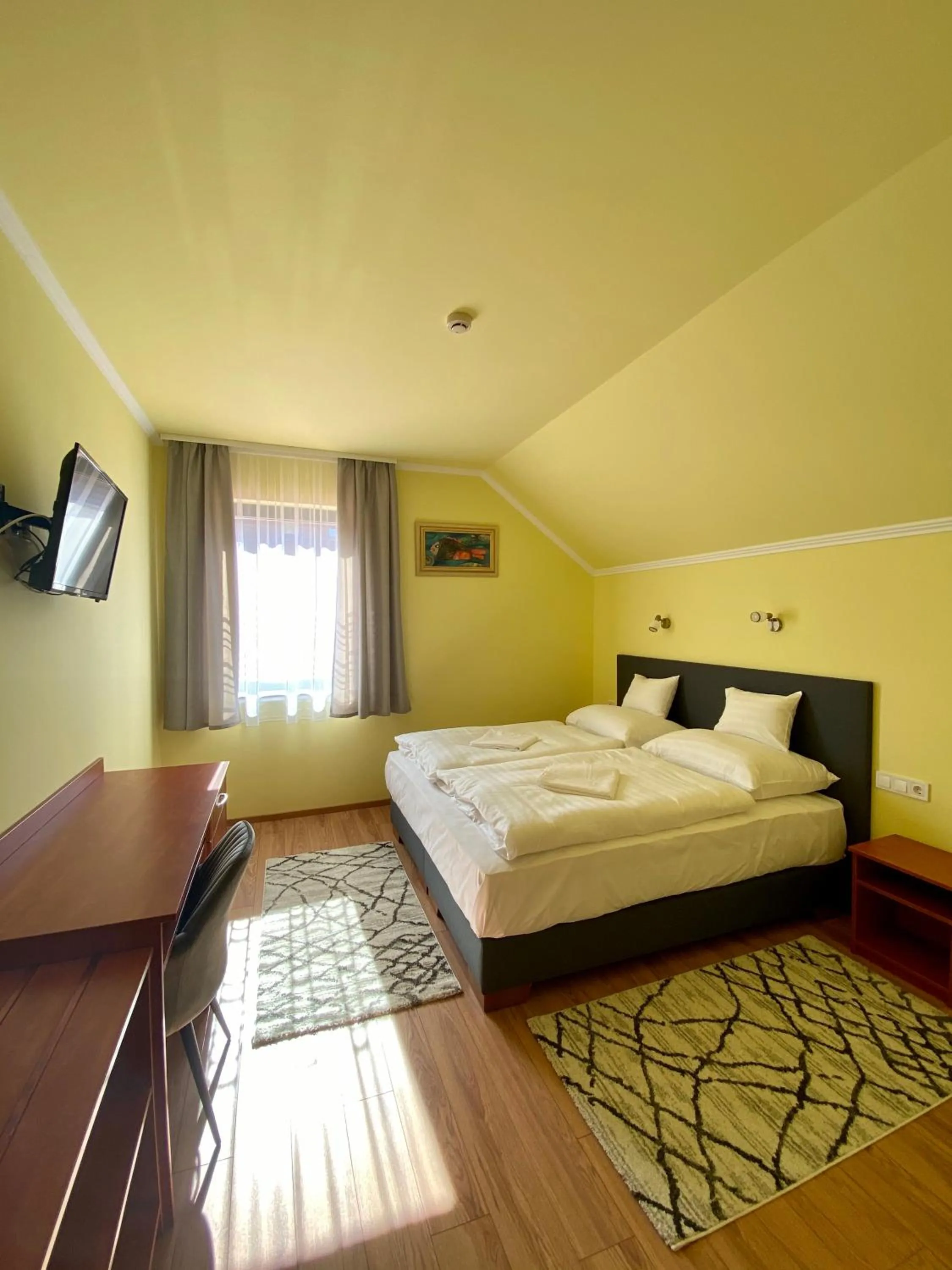 Bed in Rábensteiner Panzió