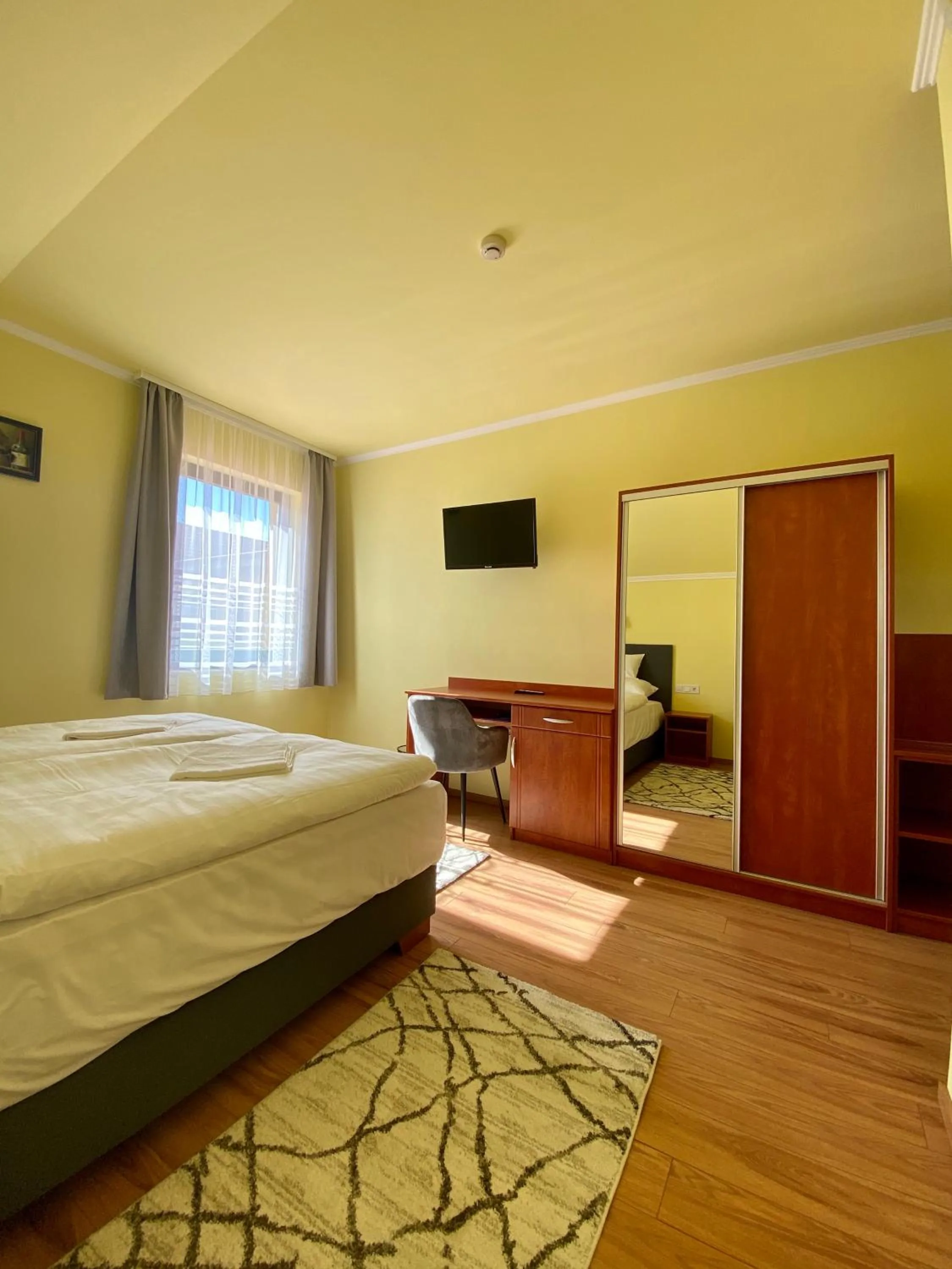 Bed in Rábensteiner Panzió