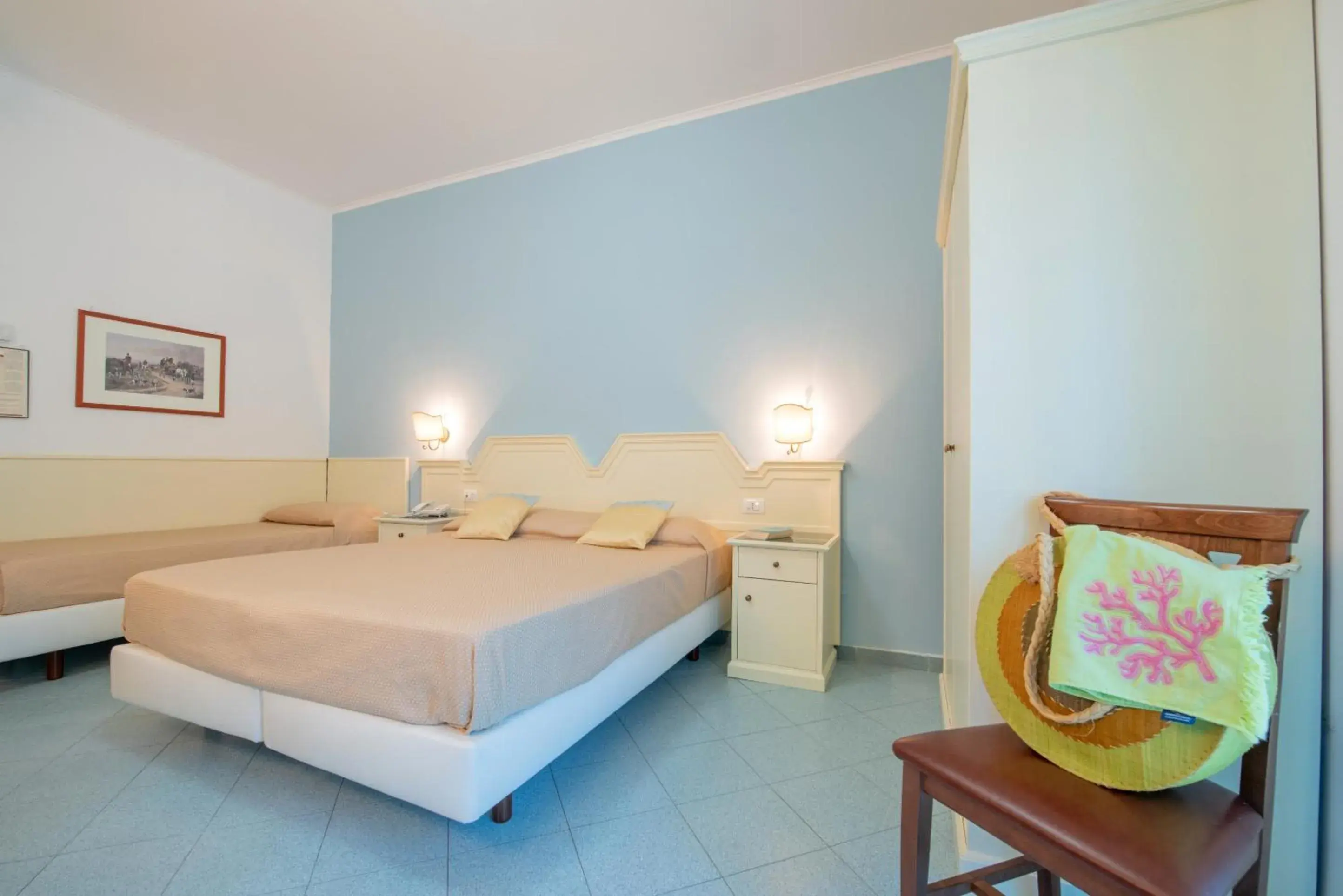 Bed in Hotel Ascot Sorrento Bed in Hotel Ascot Sorrento