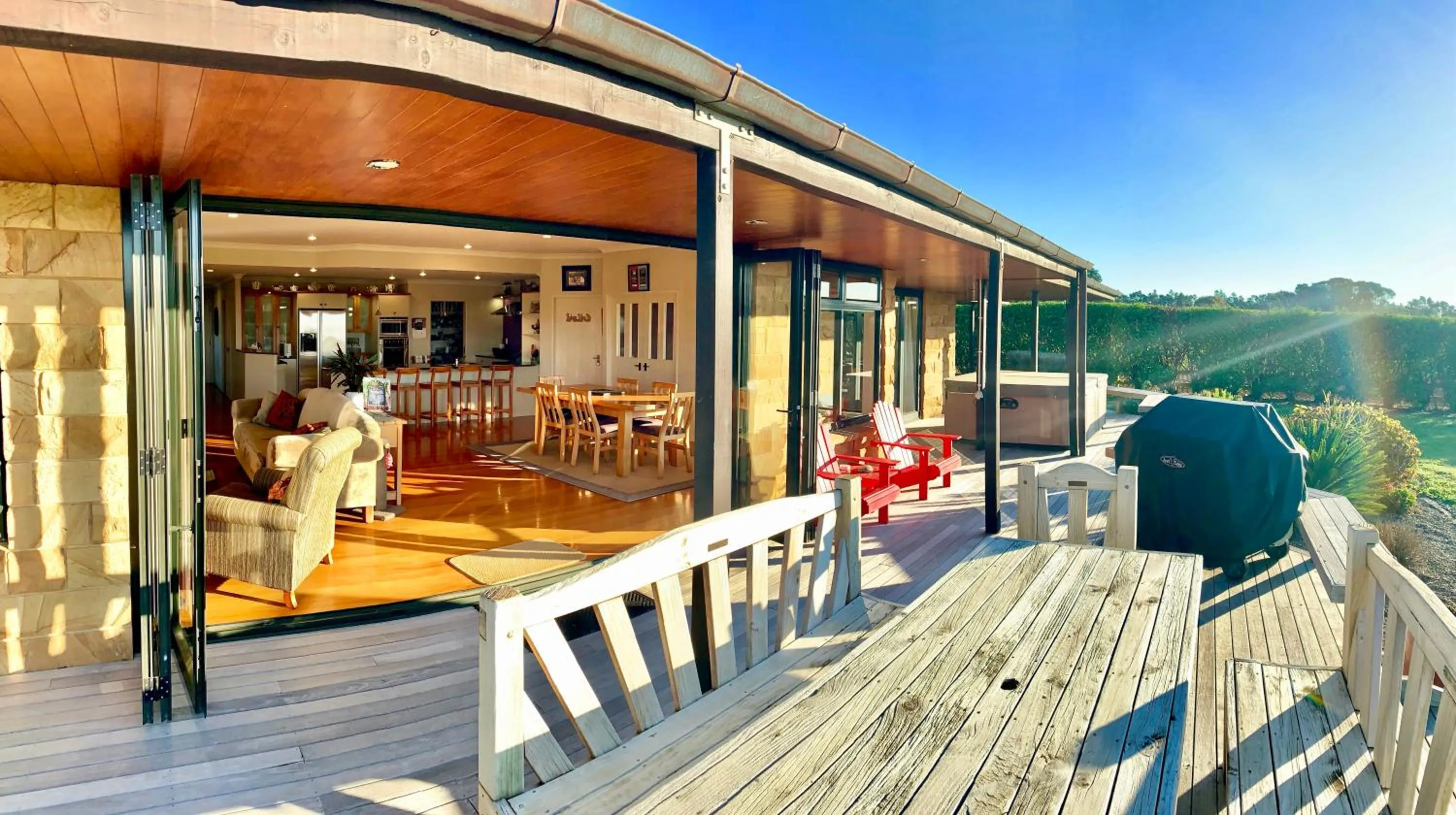 Patio in Heaven's Rest B&B