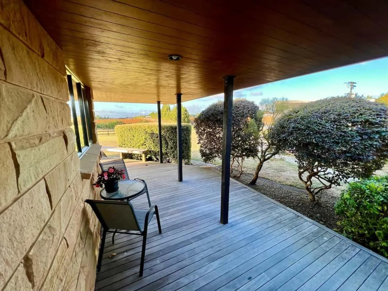 Patio in Heaven's Rest B&B