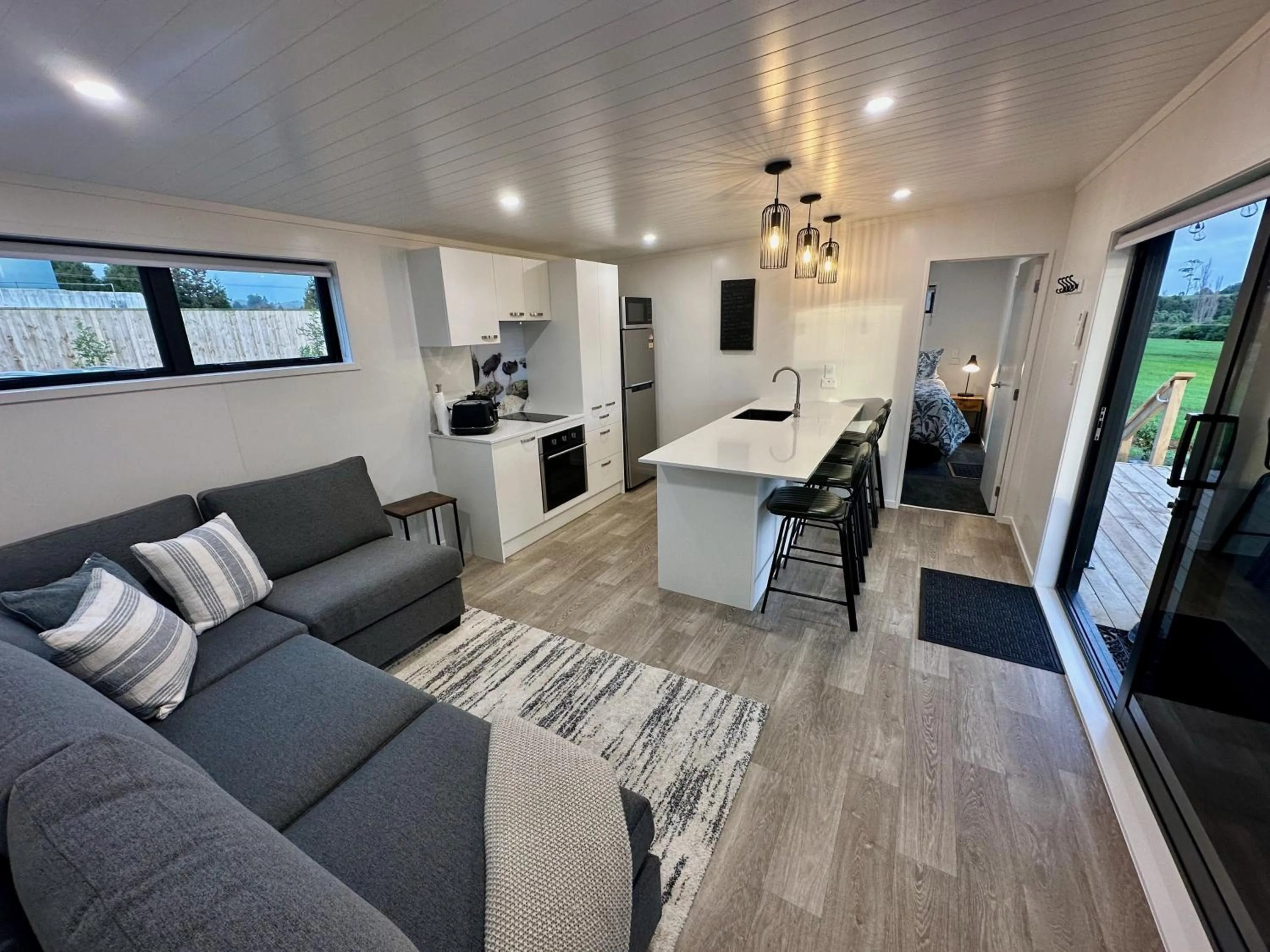 Living room in Heaven's Rest B&B